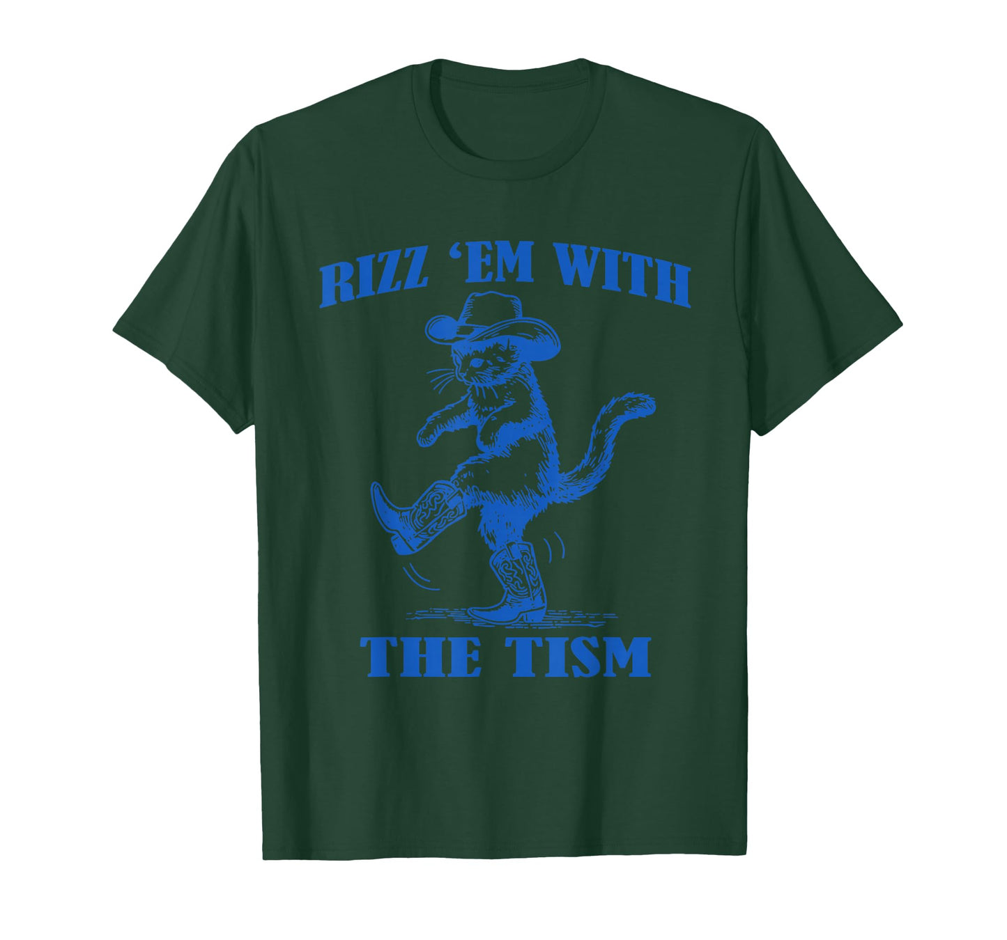 Autism Funny Rizz Em Funny Cat Rizz Em with The Tism T-Shirt