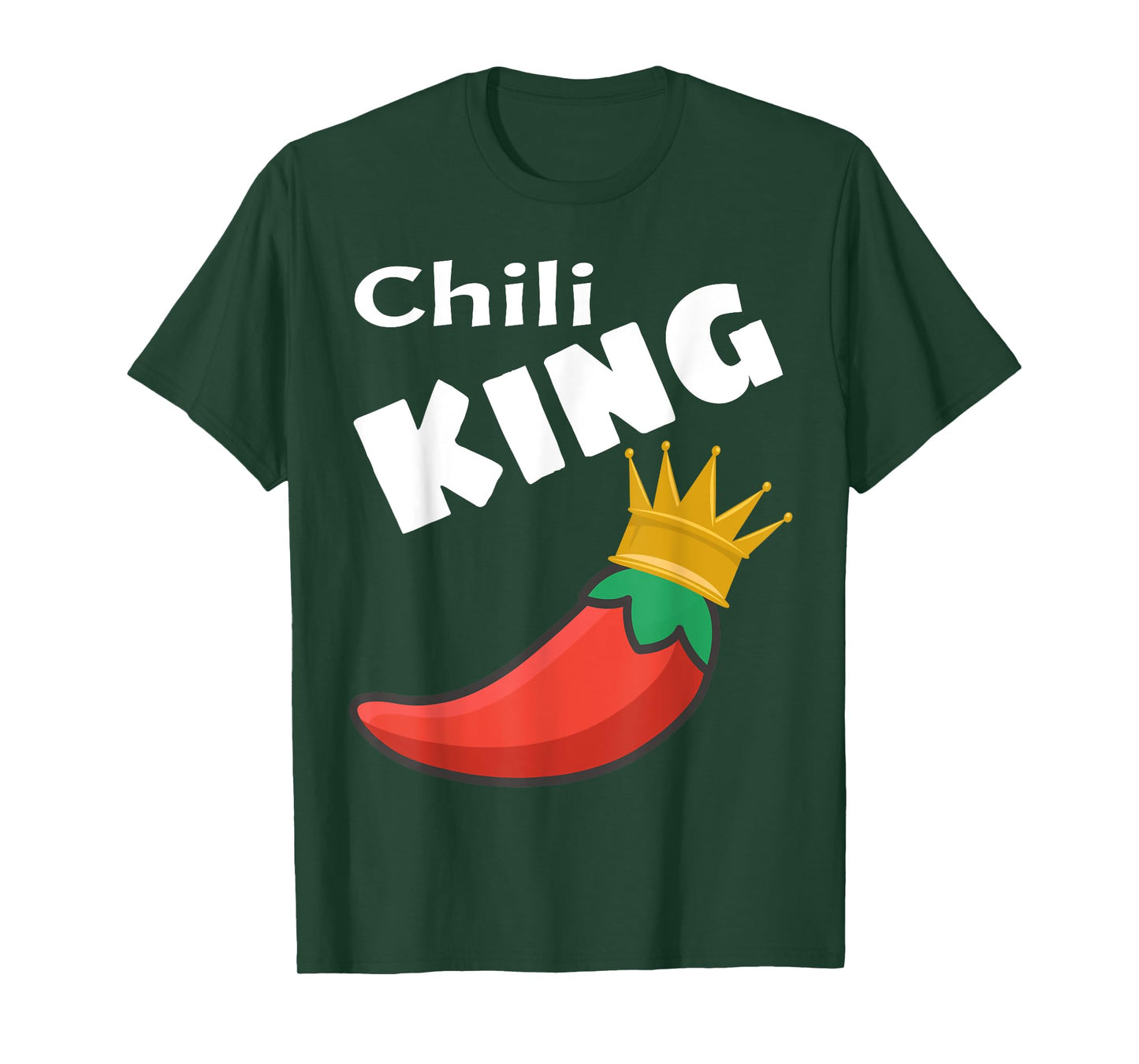 Chili King Cook Off Winner Funny Foodie Lover Saying Humor T-Shirt