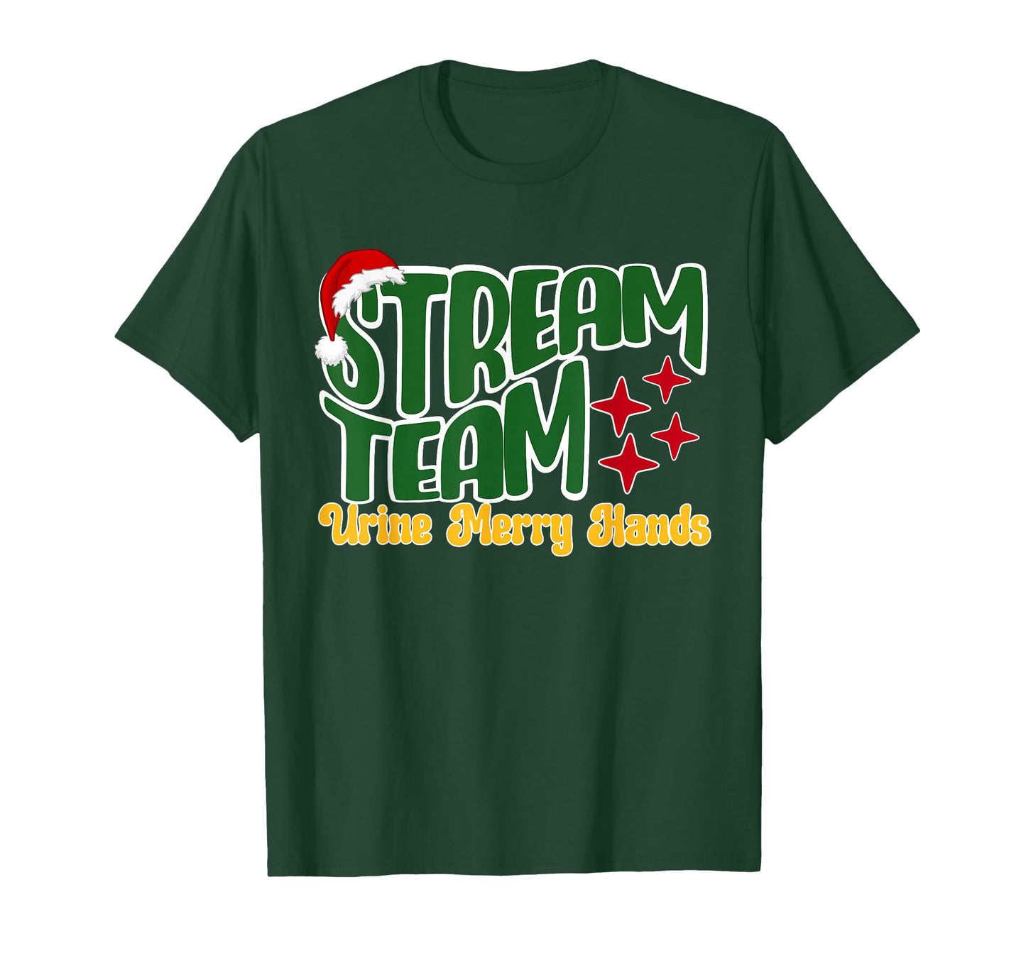 Christmas Urine Good Hands Urology Nurse Urologist Kidney T-Shirt