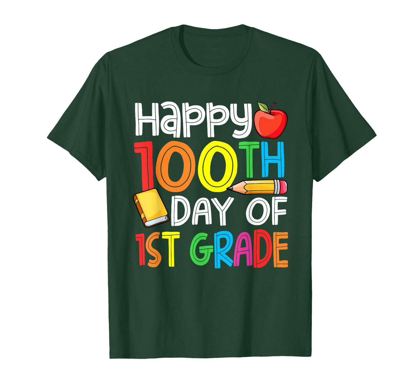 100 Days Smarter First Grade 100th Day Of School 1st Grade T-Shirt