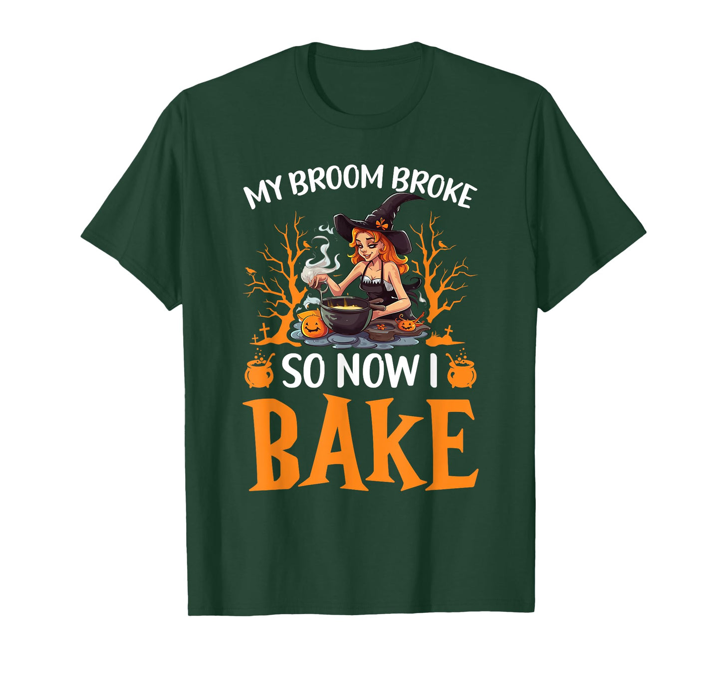 Baking Halloween Trick Or Treat Baker Cupcake Bakery T-Shirt