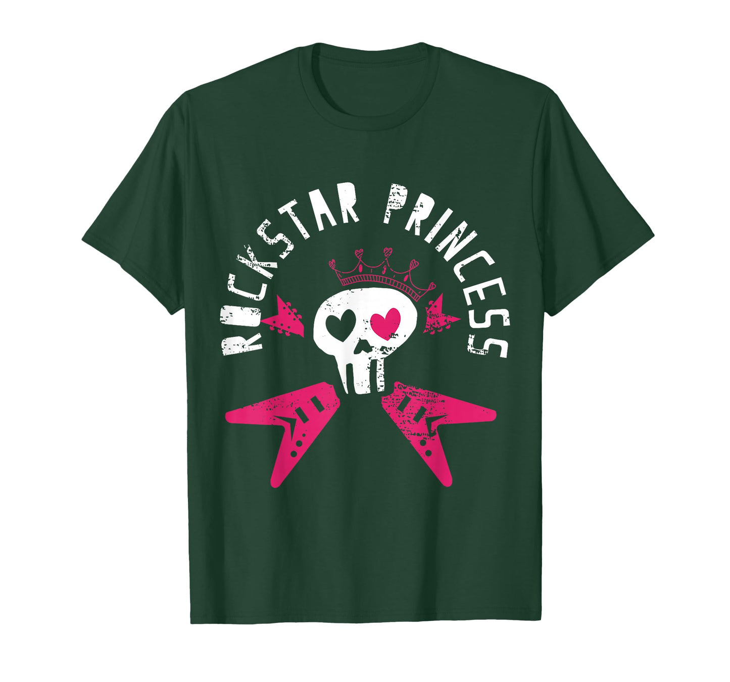 Rockstar Princess Rocker Rock and Roll T-Shirt