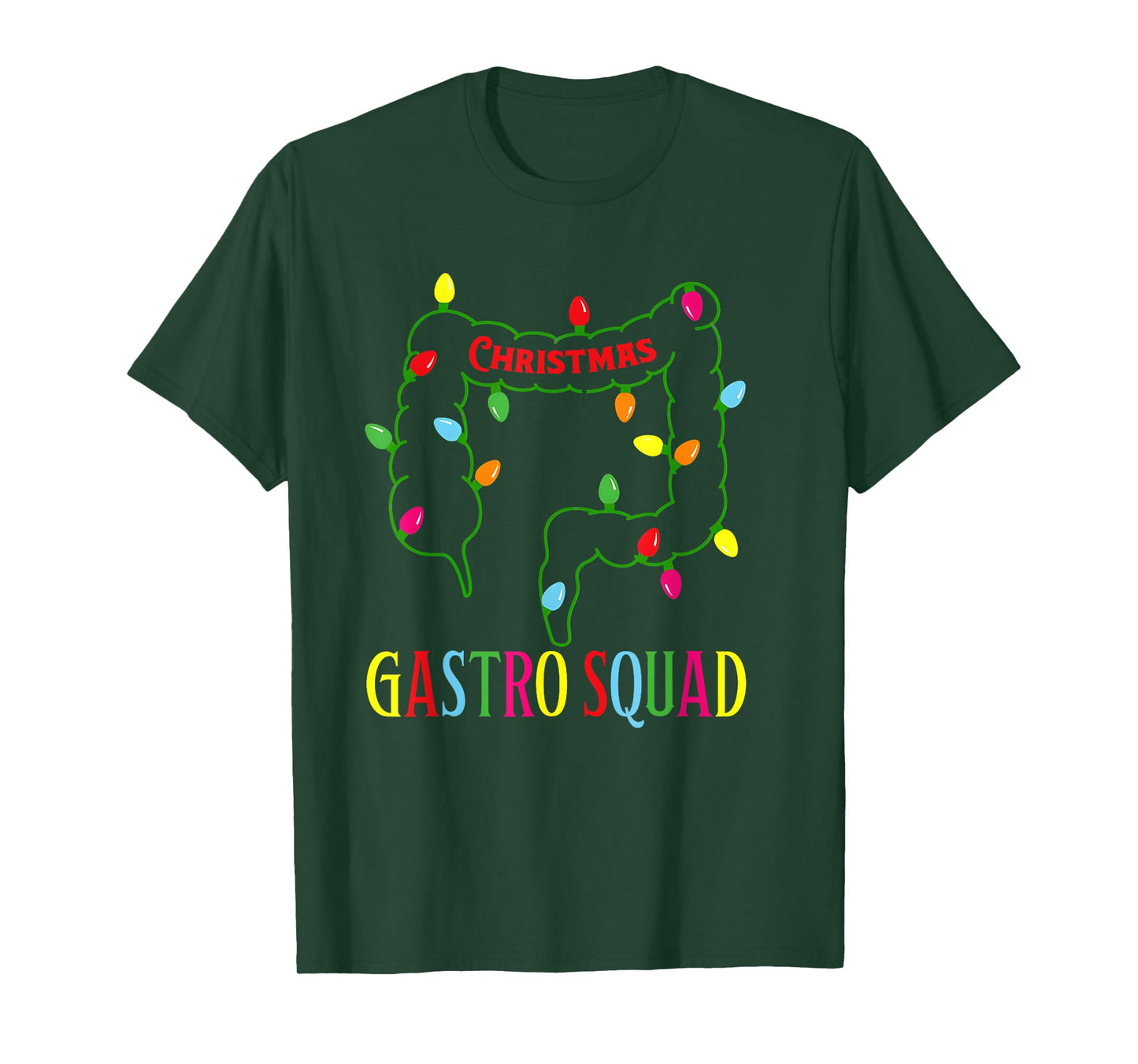 Christmas Gastro Nurse Squad Gastroenterology Doctor Vintage T-Shirt