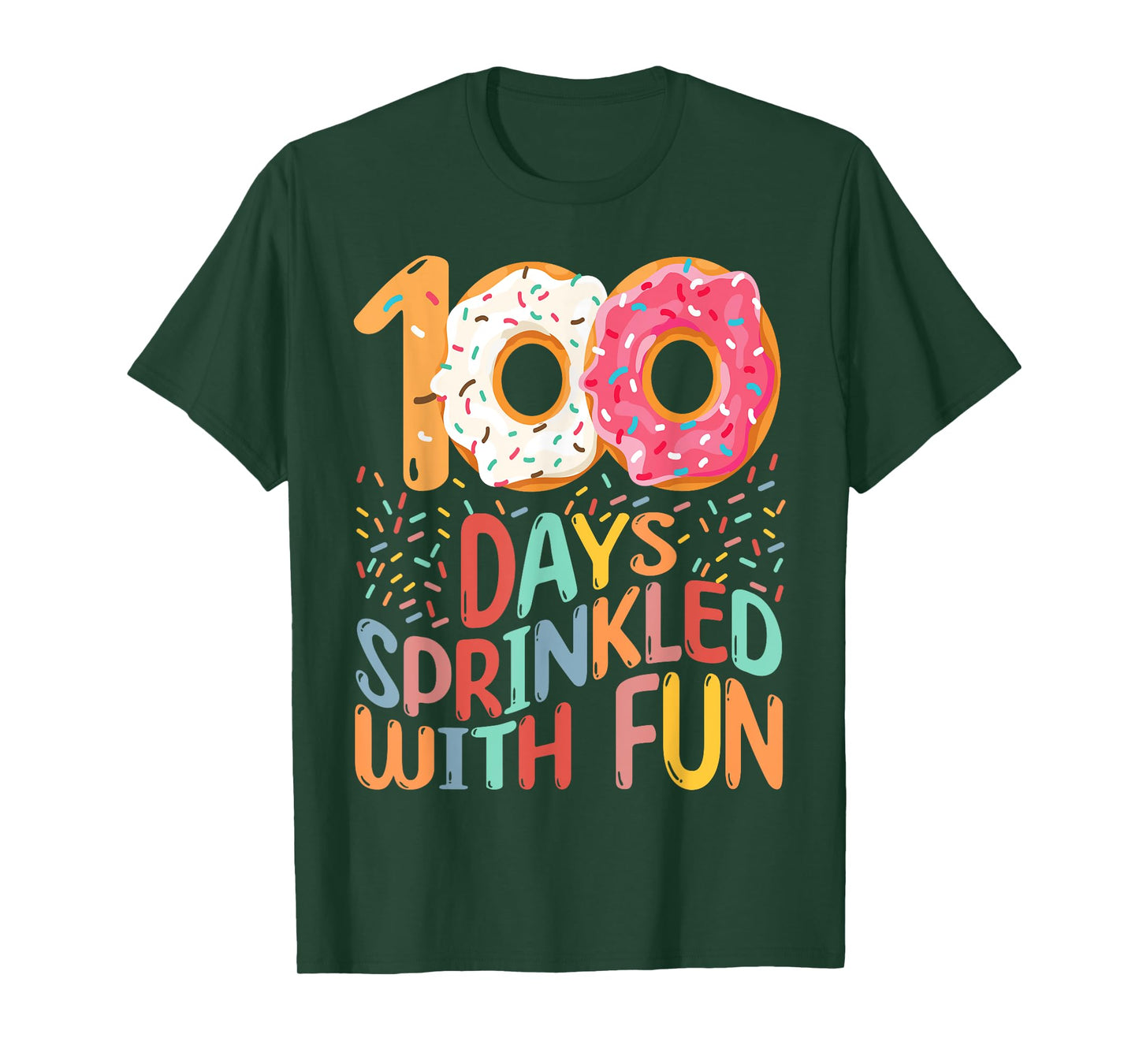 100 Days of School Girls Kindergarten 100th Day of School T-Shirt