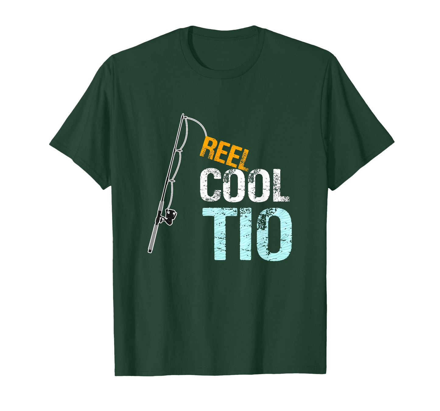 Reel Cool Tio Spanish Mexican Uncle Gift from Niece Nephew T-Shirt