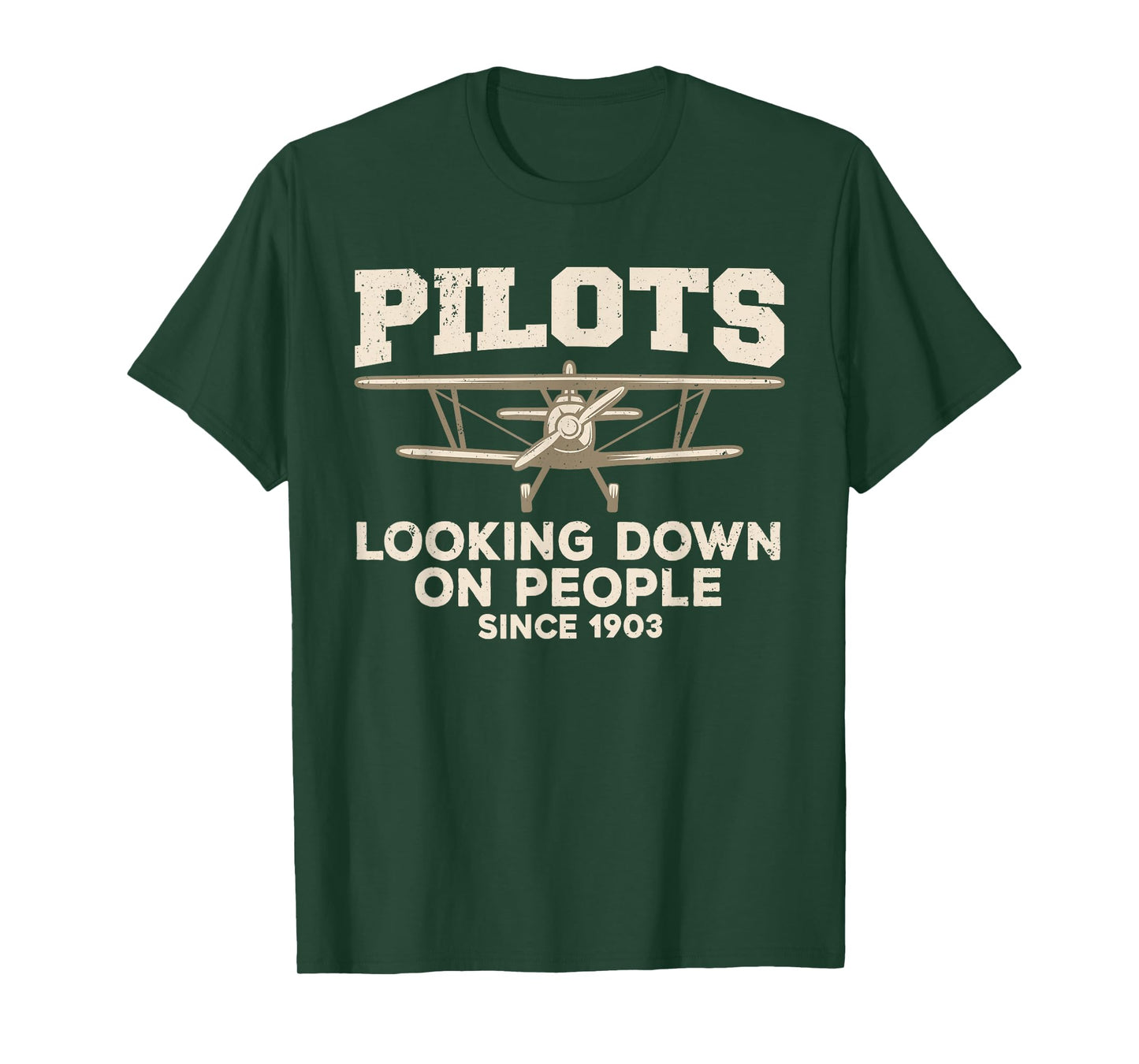 Cool Pilot For Men Women Aircraft Pilot Airplane Flying T-Shirt