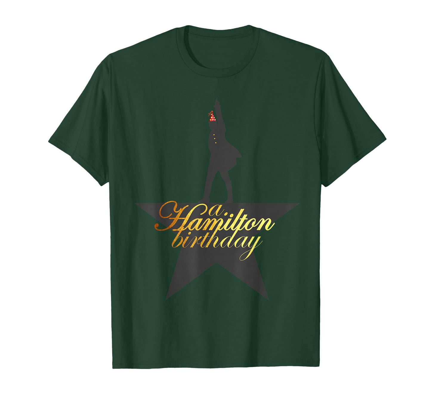 A. Hamilton Birthday, A. HAM Musical Humor, A. HAM B-Day T-Shirt