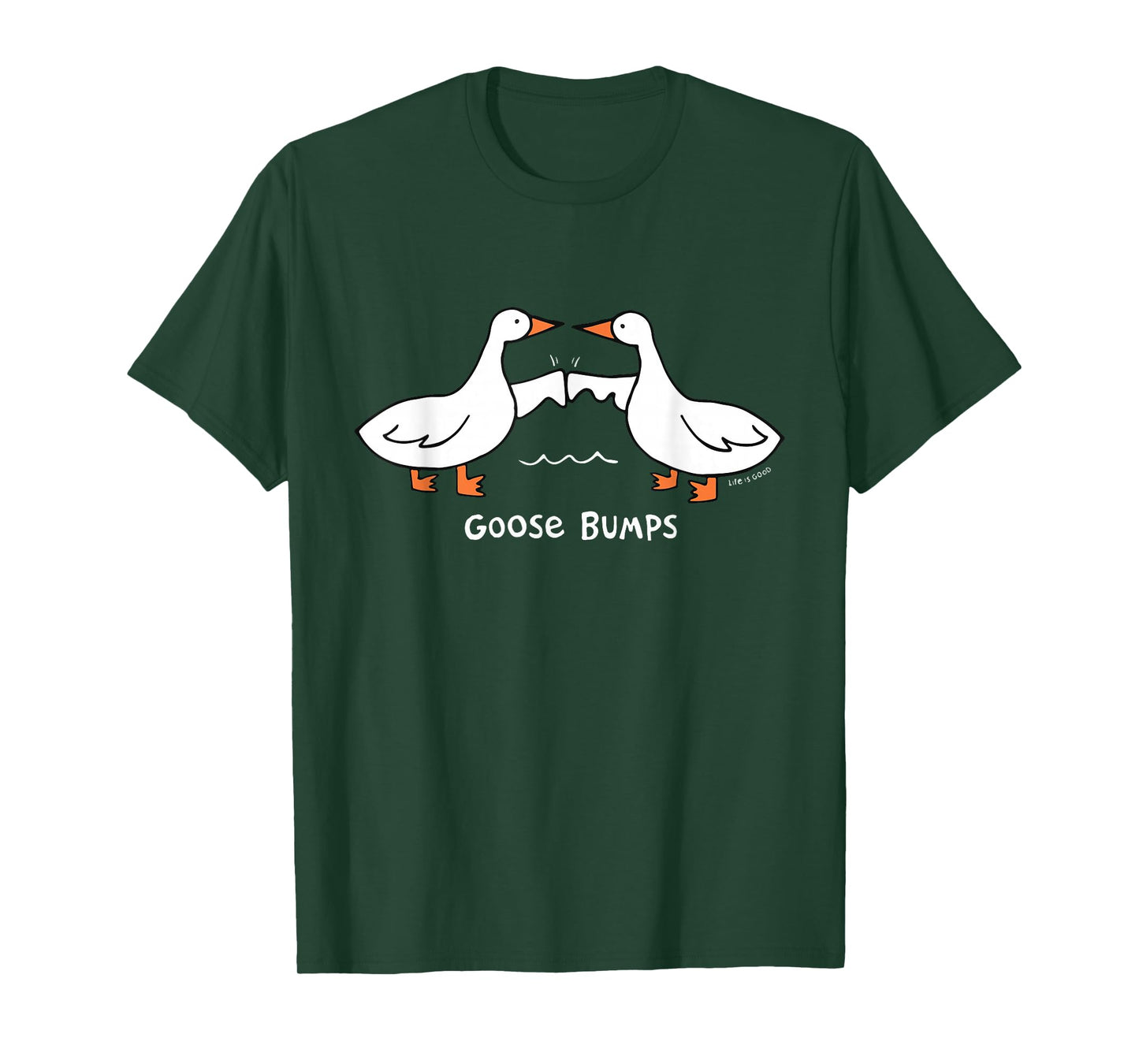 Goose Bumps Goosebumps Funny Geese Fist Bump Pun T-Shirt