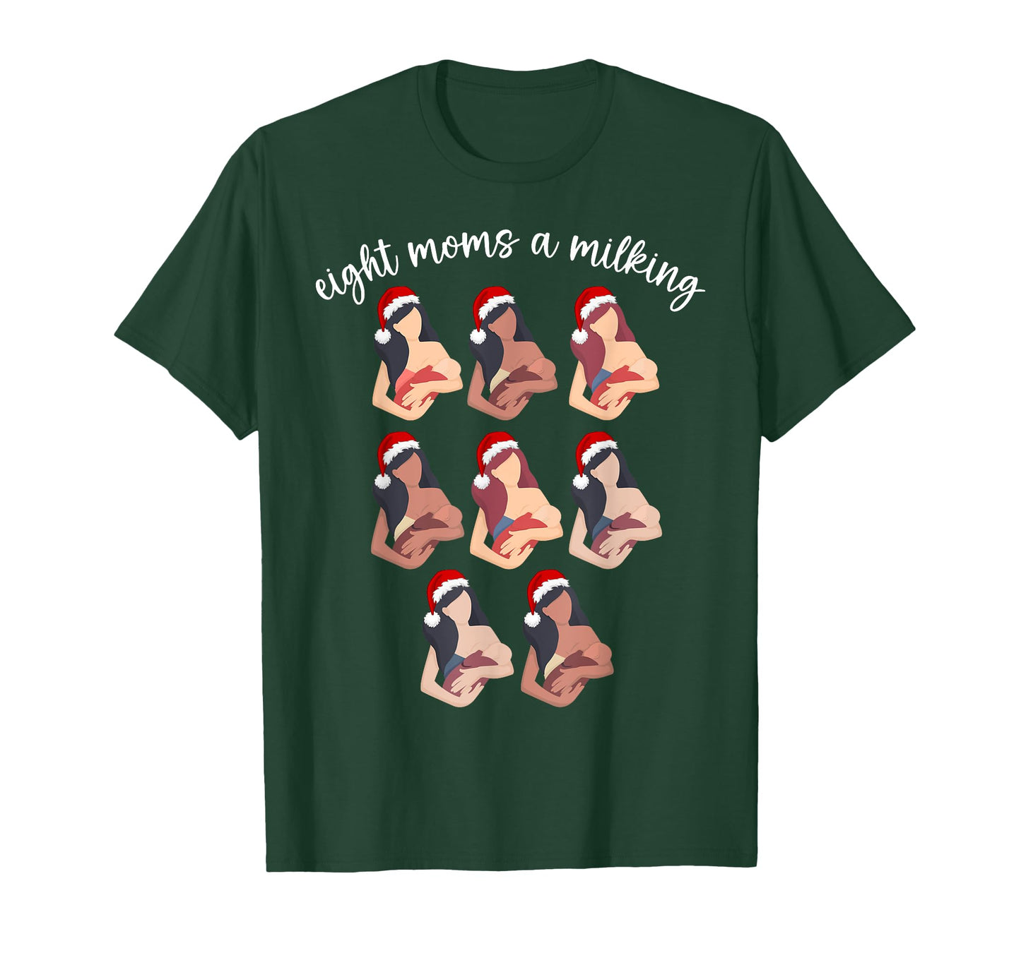 Christmas Lactation Consultant Breastfeeding Education IBCLC T-Shirt