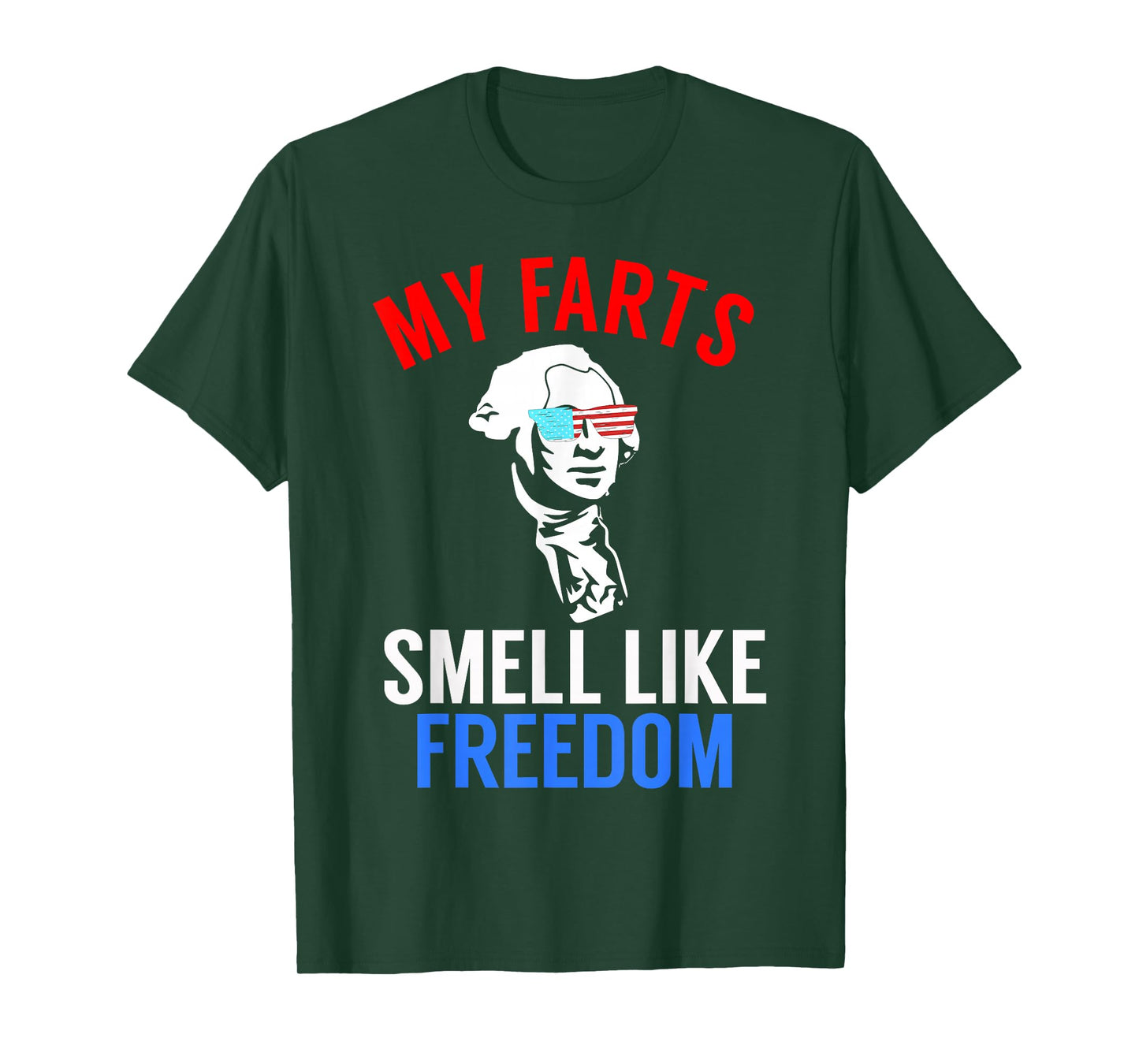 Funny July 4th Tshirt Party - Funny George Washington Tee T-Shirt