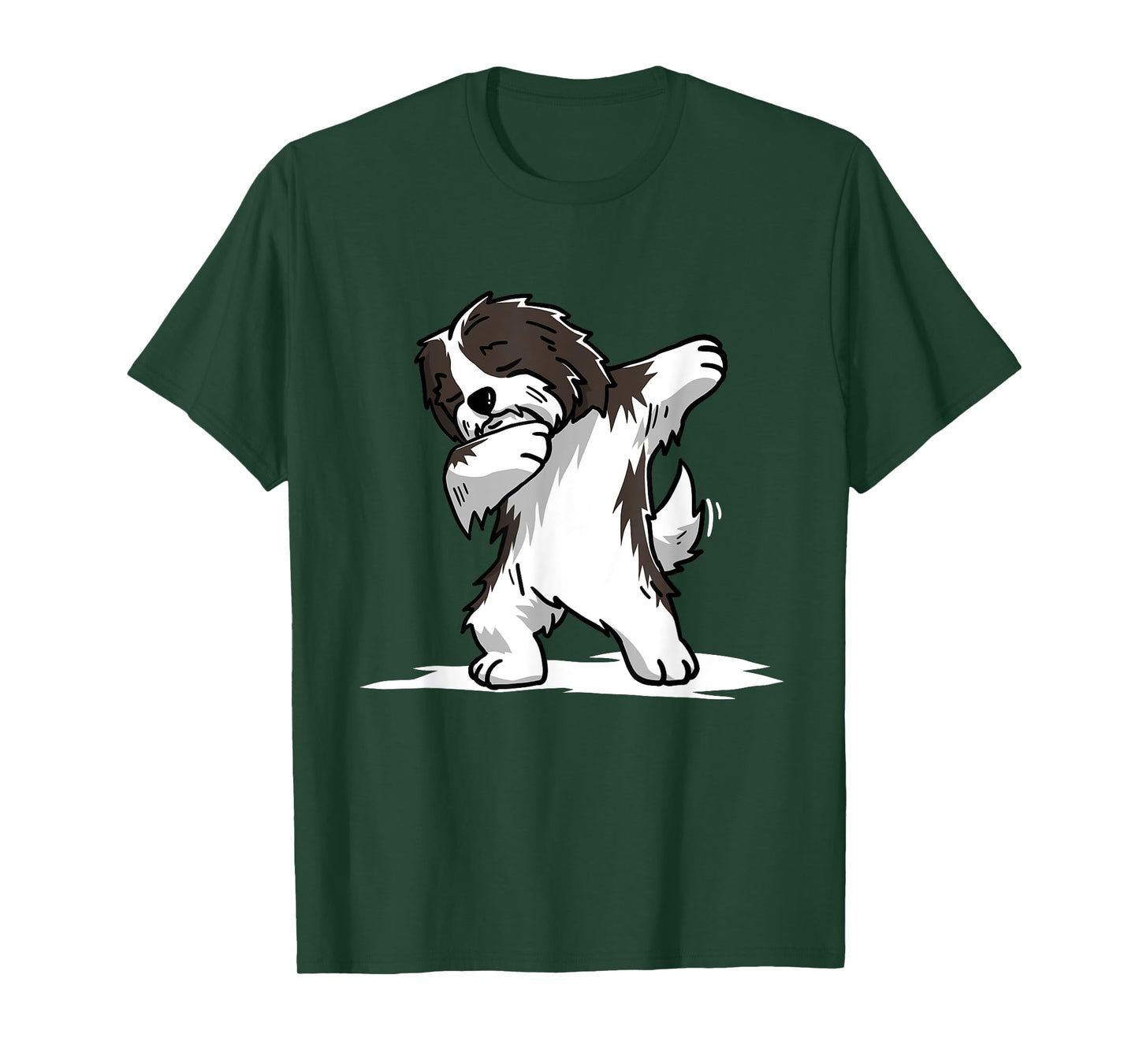 Cute Dabbing Havanese Dog T-Shirt Funny Dab Dance Gift Shirt T-Shirt for Men Women Girls Kids