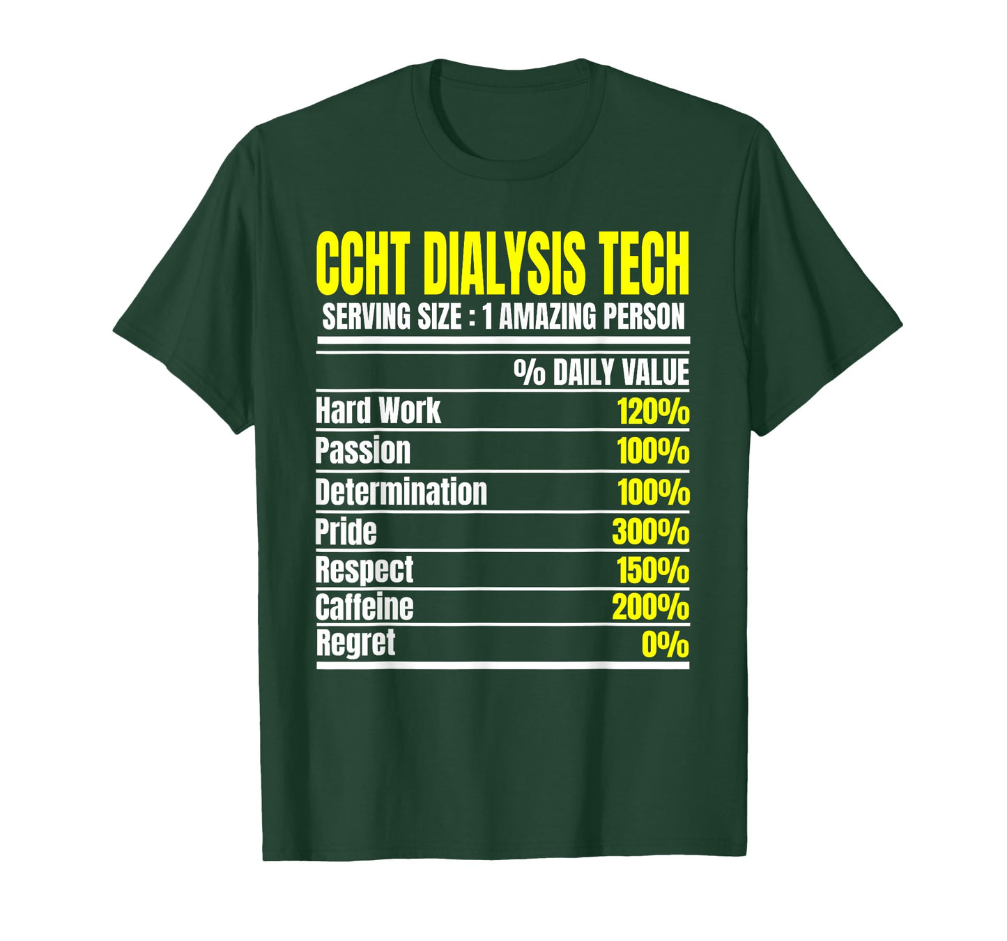 Certified Clinical Hemodialysis Technician CCHT Doctor T-Shirt