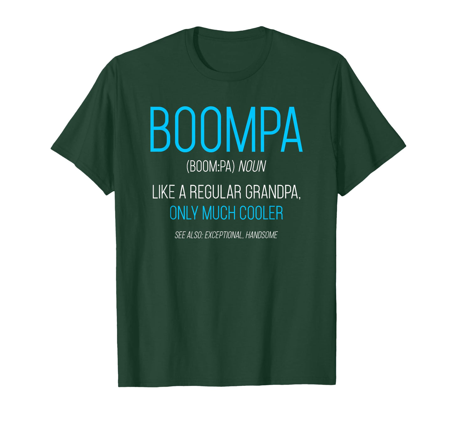Boompa Design: Like A Regular Grandpa Definition Cooler T-Shirt