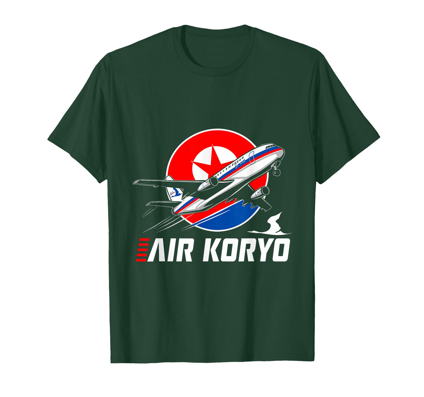 Air Koryo North Korean Plane Carrier soviet tupolev Kim Jong T-Shirt
