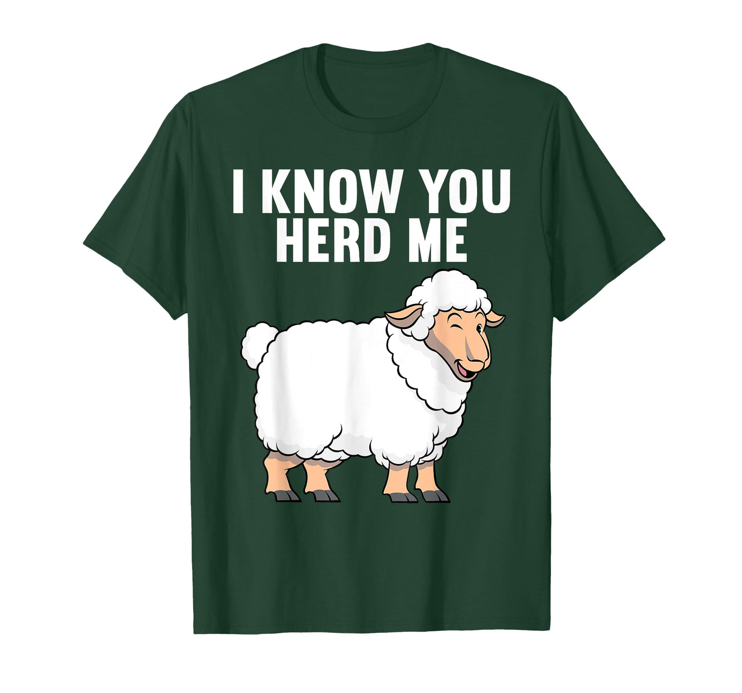 Cute Sheep Design For Men Women Sheep Farm Animal Farmer T-Shirt