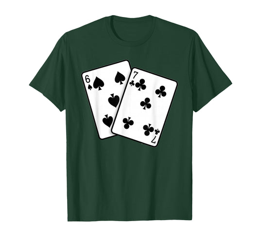 67 Playing Cards Meme Funny Six Seven T-Shirt
