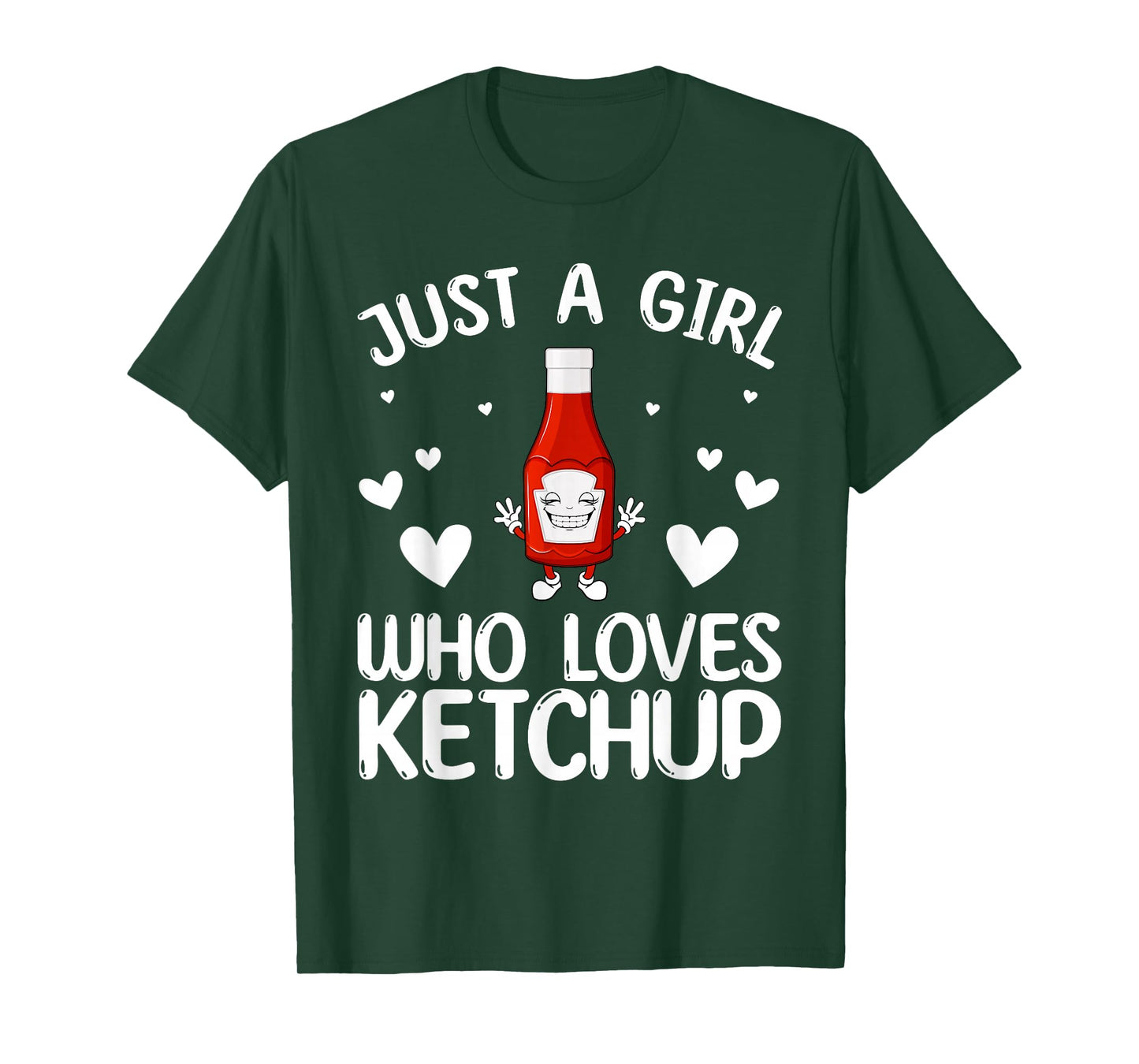 Cool Ketchup for Girls Kids Women Tomato Catsup Sauce Foodie T-Shirt