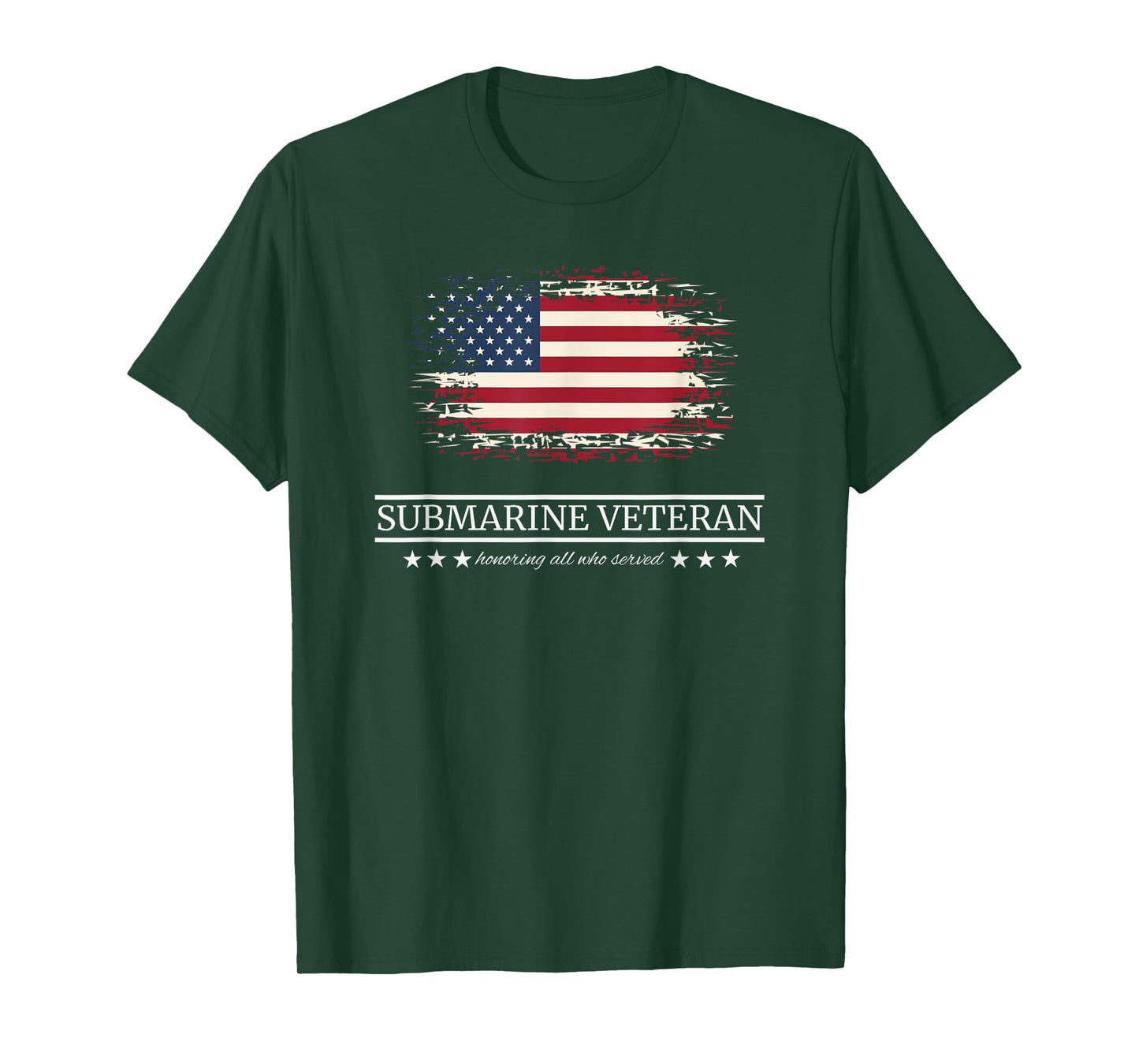 Vintage Submarine Veteran Silent Service T- Shirt T-Shirt