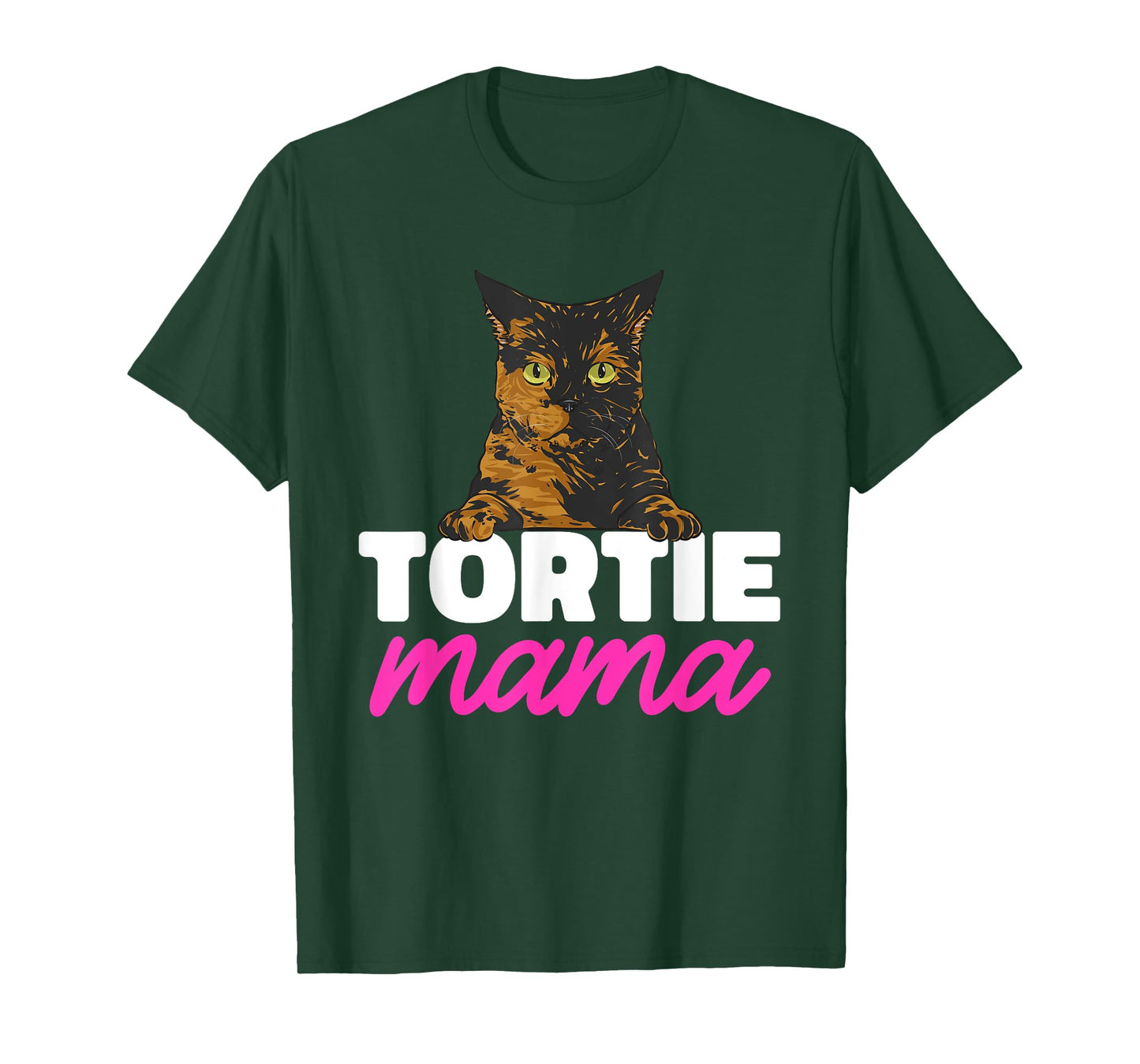 Tortoiseshell Cat Mom Tortie Mama T-Shirt