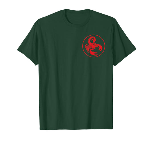 Scorpio Sign Zodiac Symbol Pocket Design Astrology Lover T-Shirt