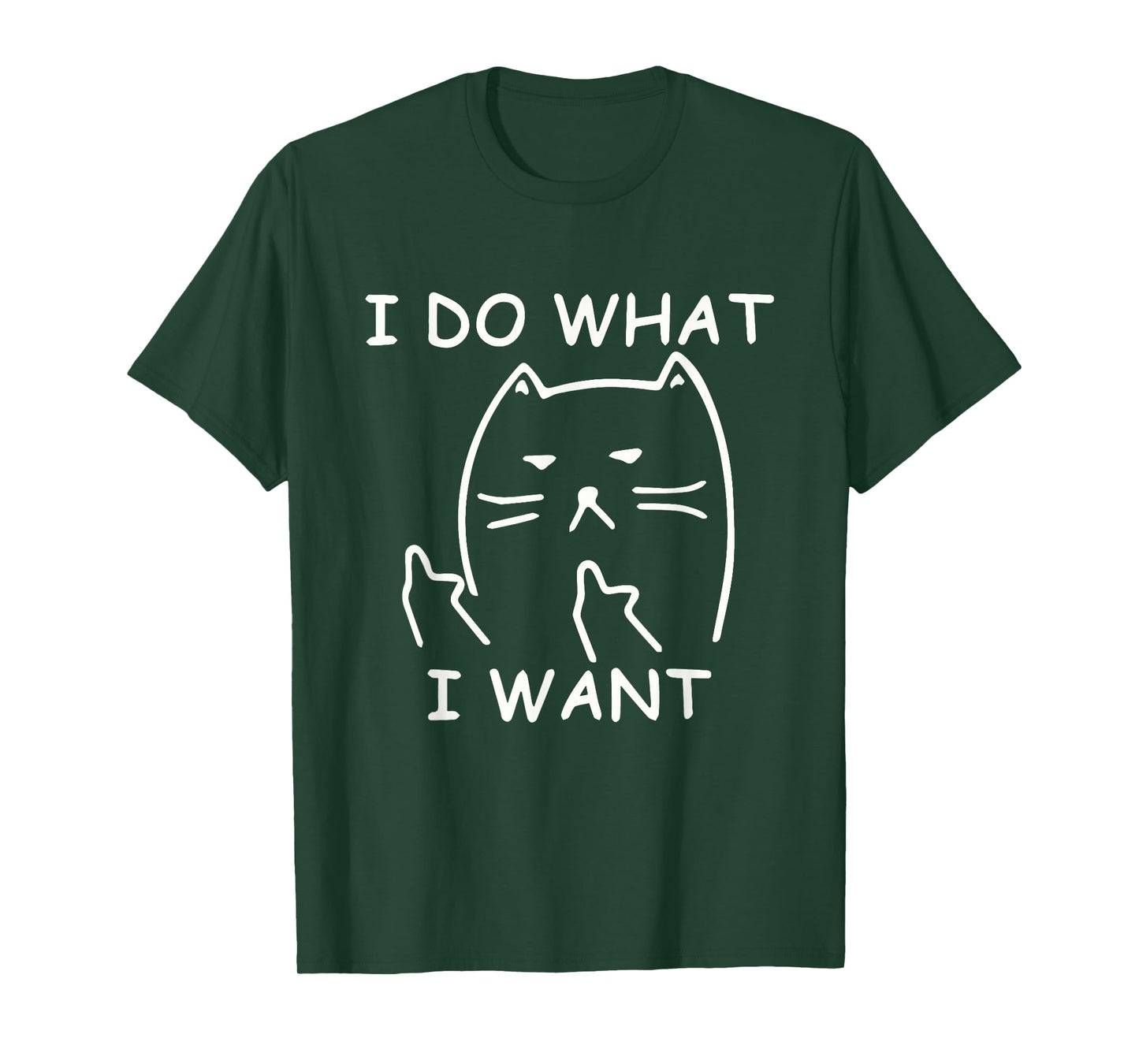 Funny Cat Shirt with German Text "Ich mache was ich willmit mein" T-Shirt