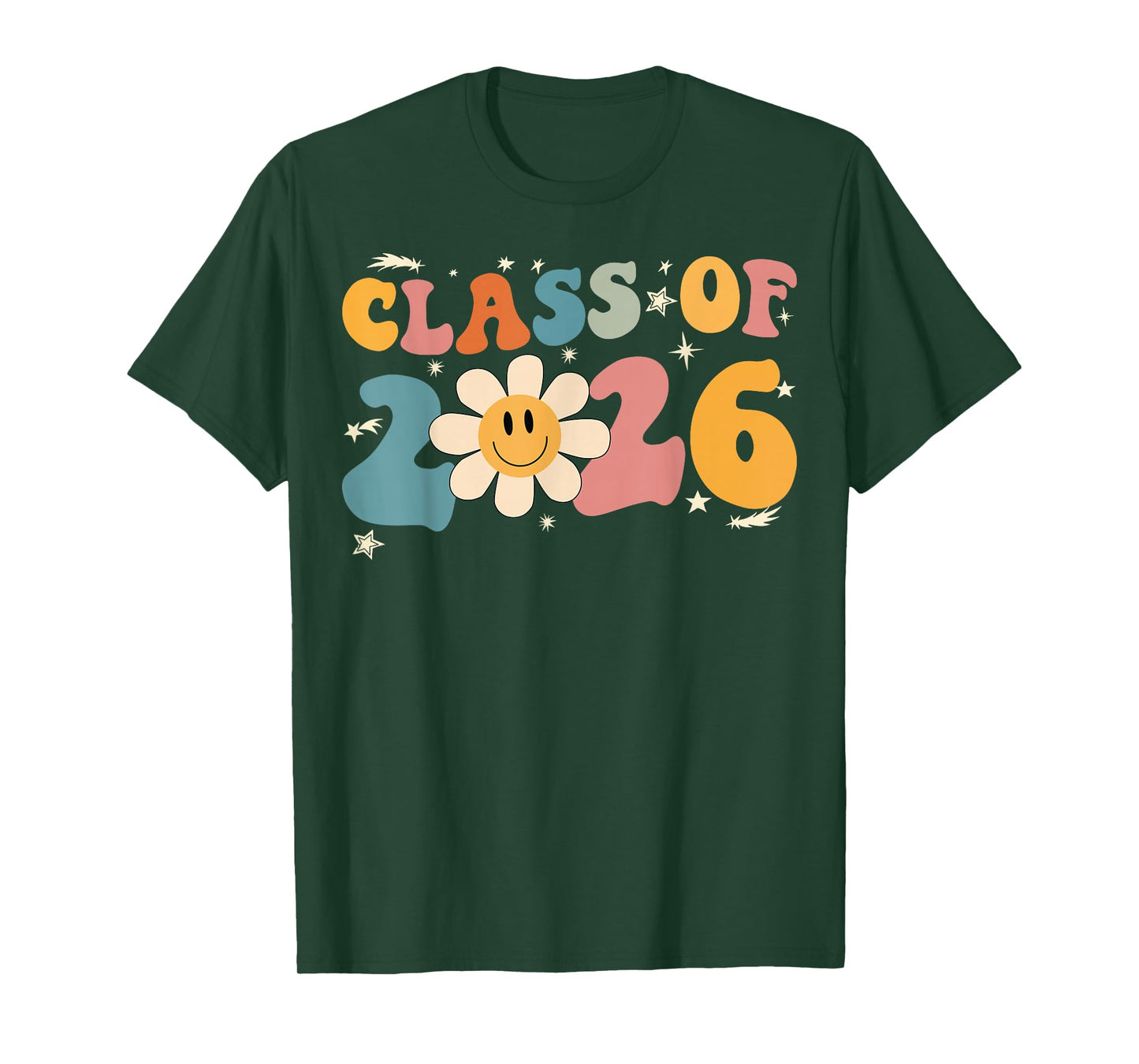 Class of 2026 Grow with Me Graduation First Day of School T-Shirt