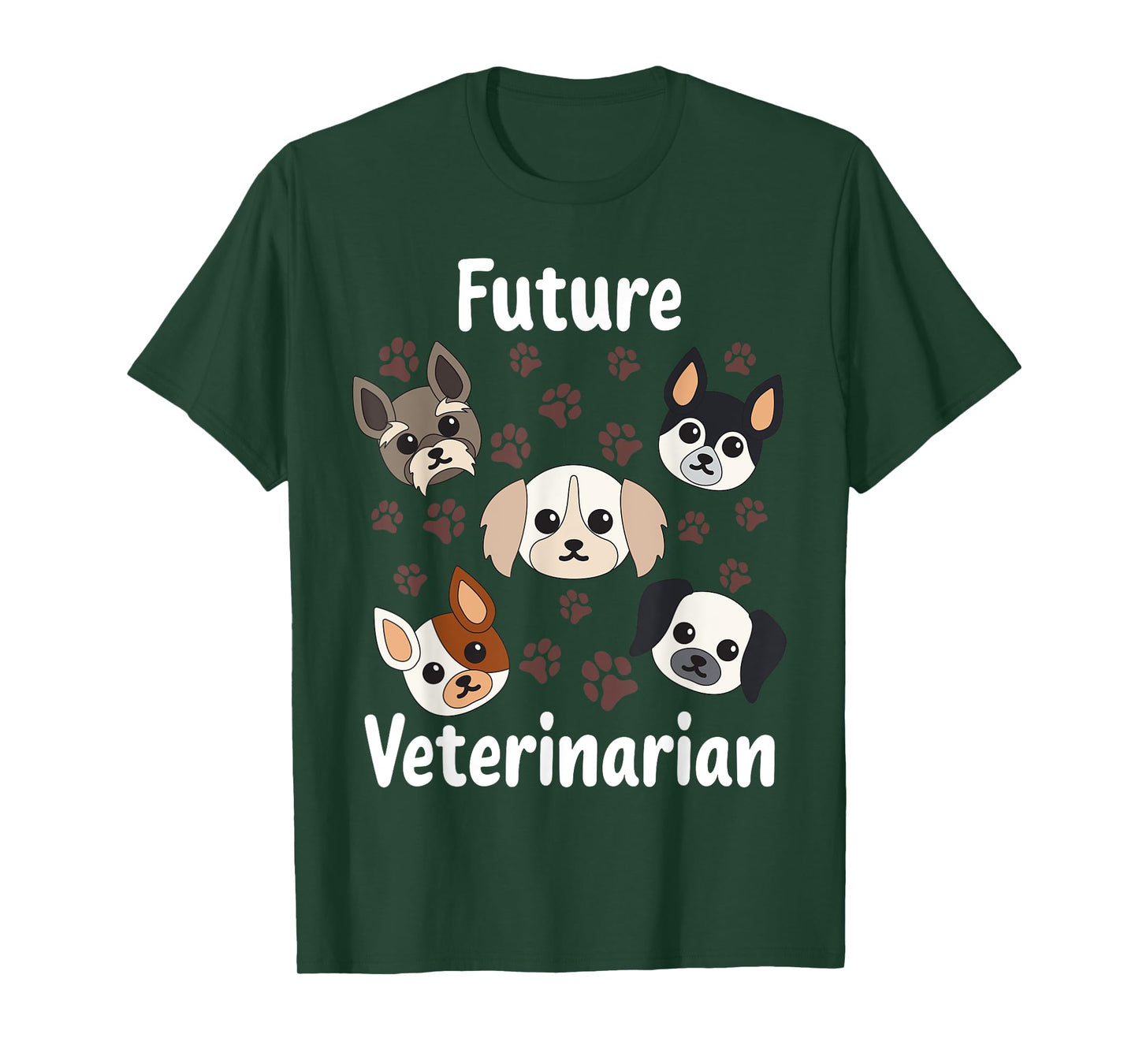 Cool Soon To Be Animal Doctor Boys Girls Funny Future Veterinarian Outfit | Cute Aspiring Vets Kids T-Shirt