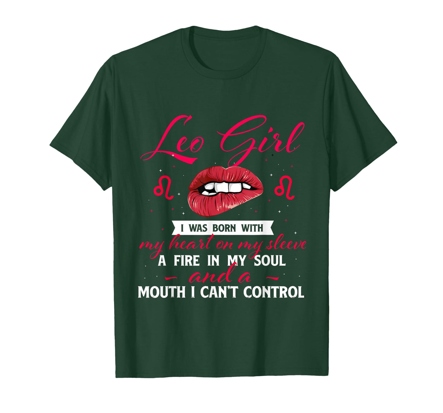 Leo Girl - Horoscope Zodiac Sign Birthday Astrology Symbol T-Shirt