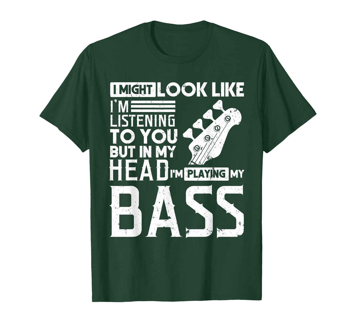 Bass Player Shirt Men Gift for Bass Guitar Player Bassist T-Shirt