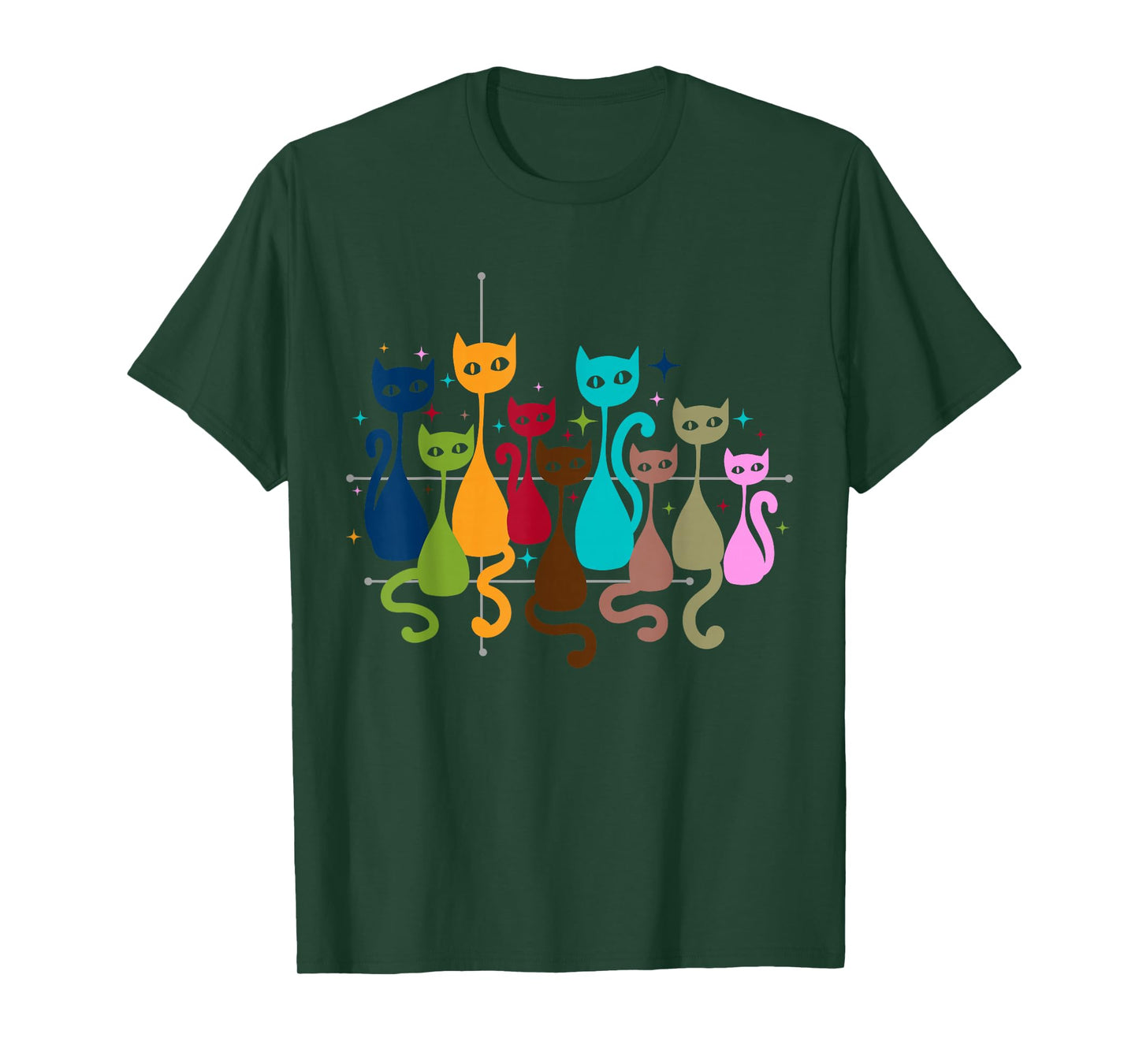 Classic Art Kitten Lover Vintage Artwork Cute Cat T-Shirt