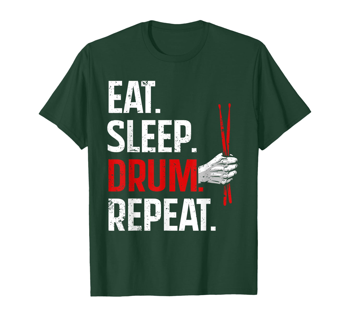 Funny Drumming Design For Men Women Drummer Drumming Drum T-Shirt
