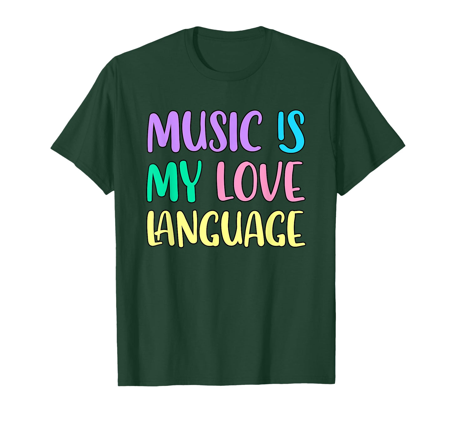 Music Is My Love Language T-Shirt
