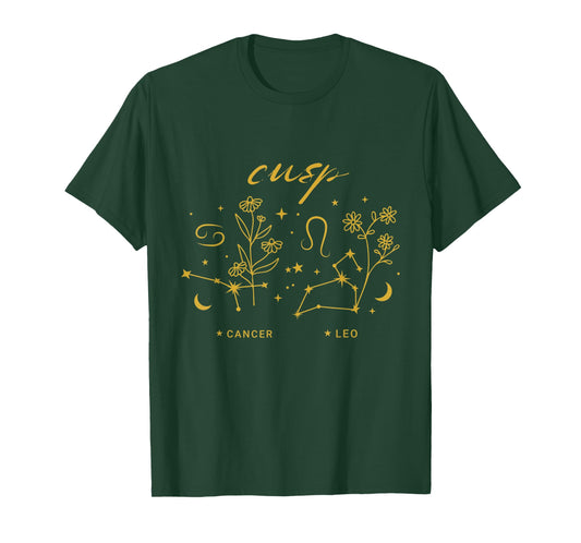 Cancer Leo Cusp Zodiac Horoscope July Birthday T-Shirt