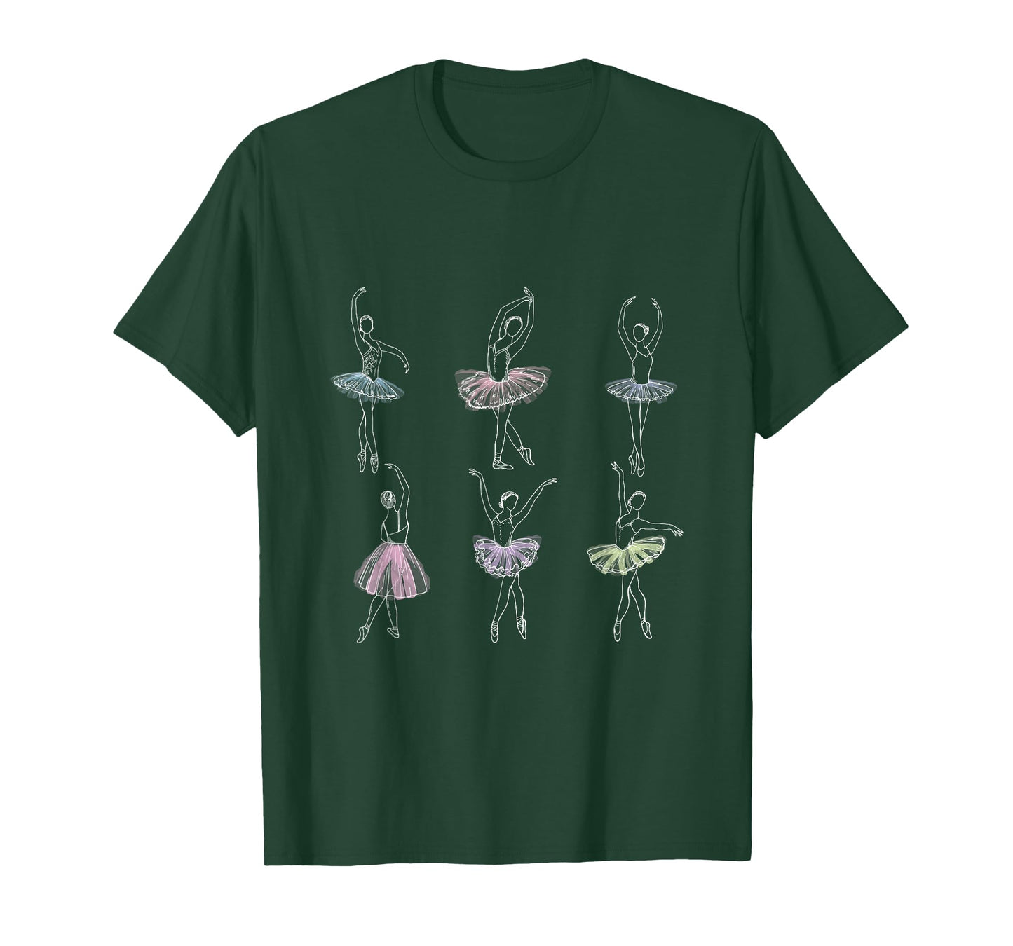 Ballet Dancer Ballerina Dance Music Ballet Pointe Technique T-Shirt