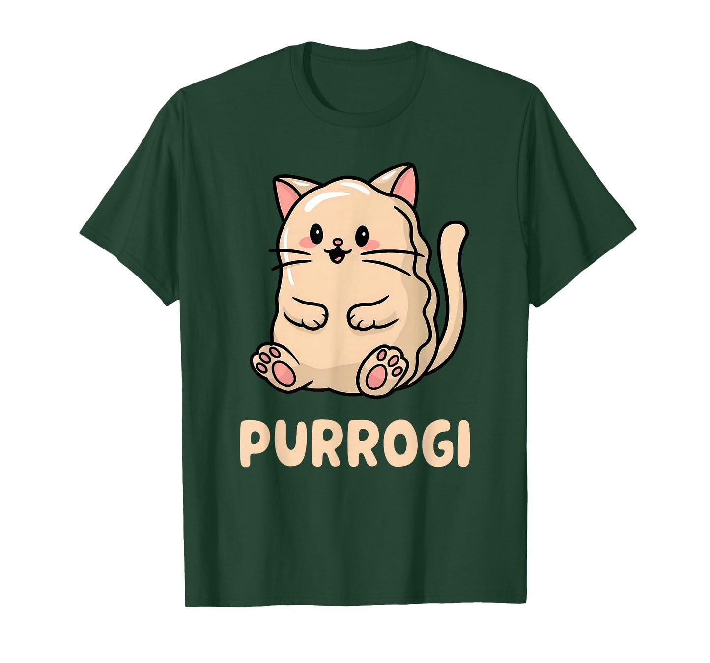 Pierogi Cat Lover Kawaii Pierogi Lover Funny Polish Kids T-Shirt