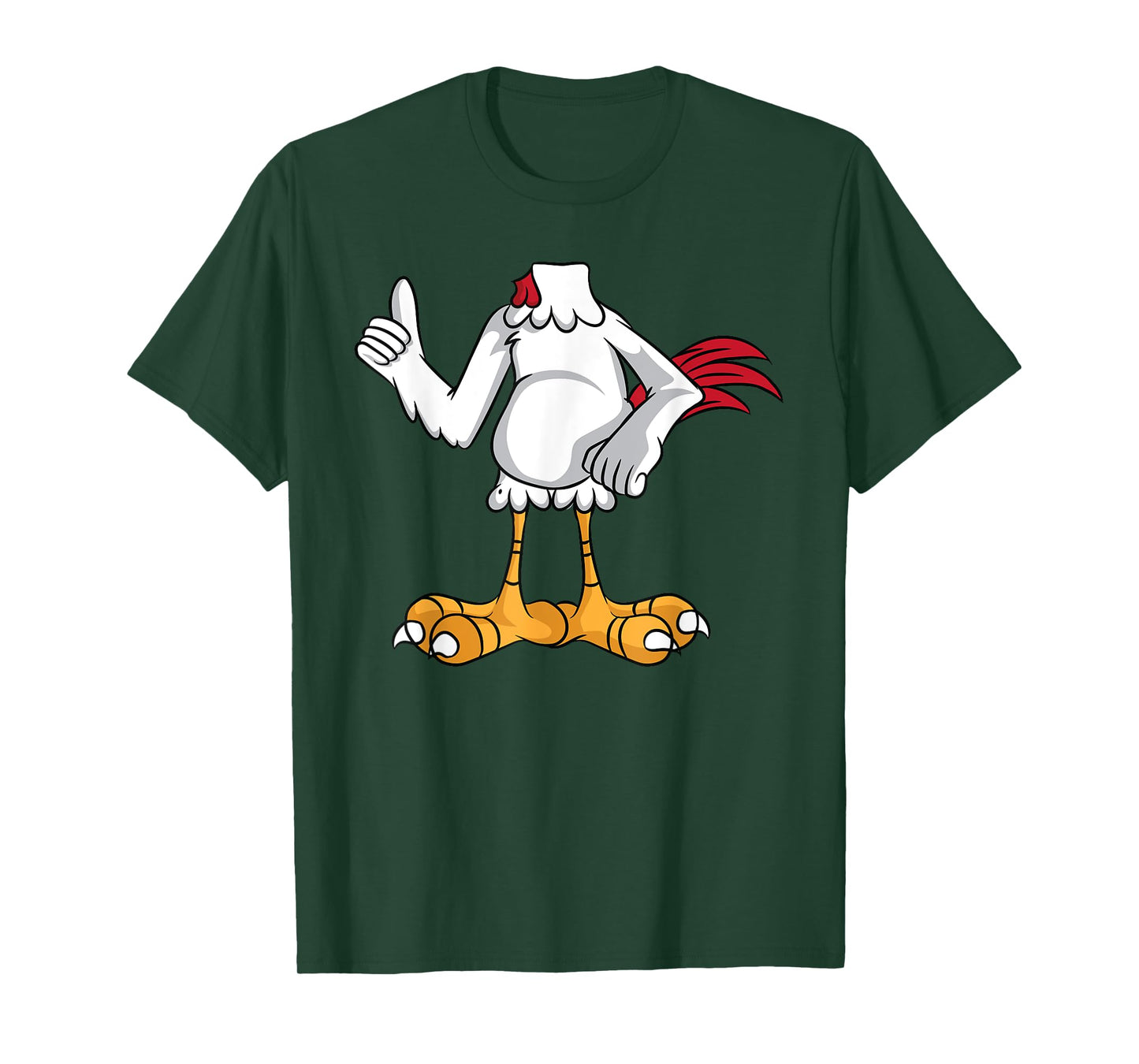 Chicken Costume Halloween Easy Cosplay Last Minute Outfit T-Shirt
