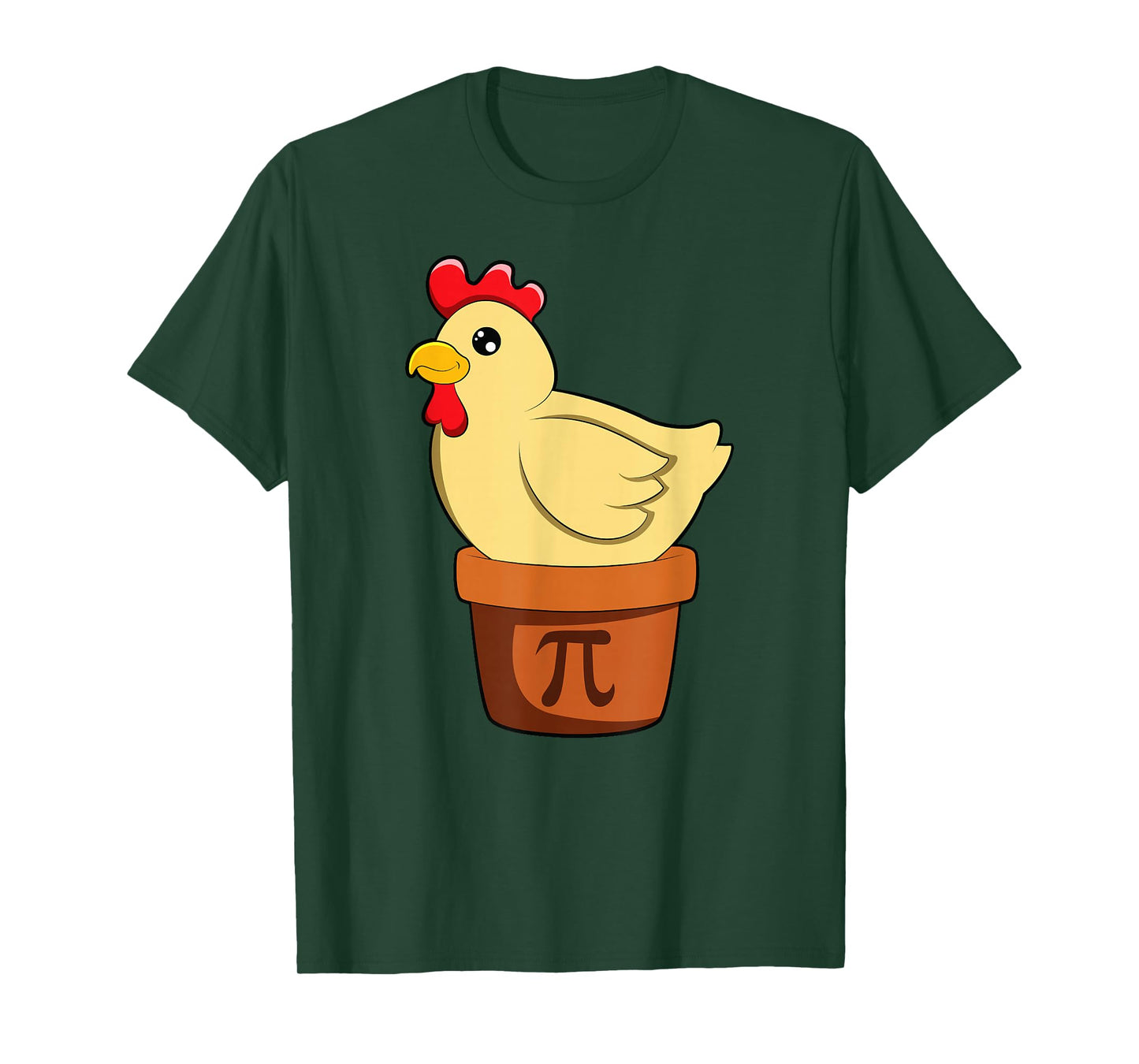 Chicken Pot PI Day Maths for Men, Women and Kids T-Shirt