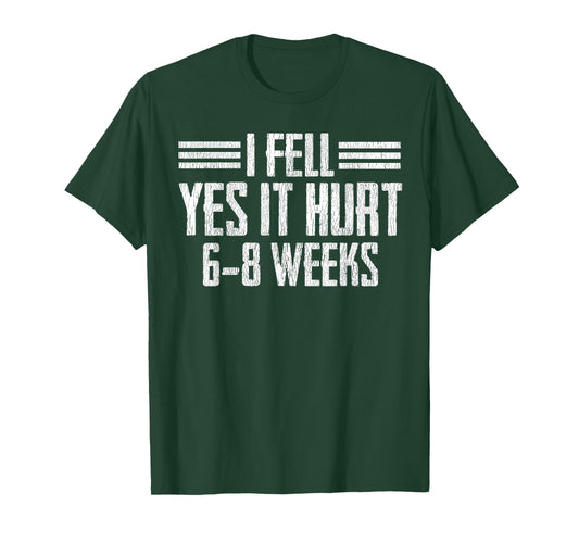 Cool Broken Bone Gift Funny Broke Arm Leg Wrist Recovery T-Shirt