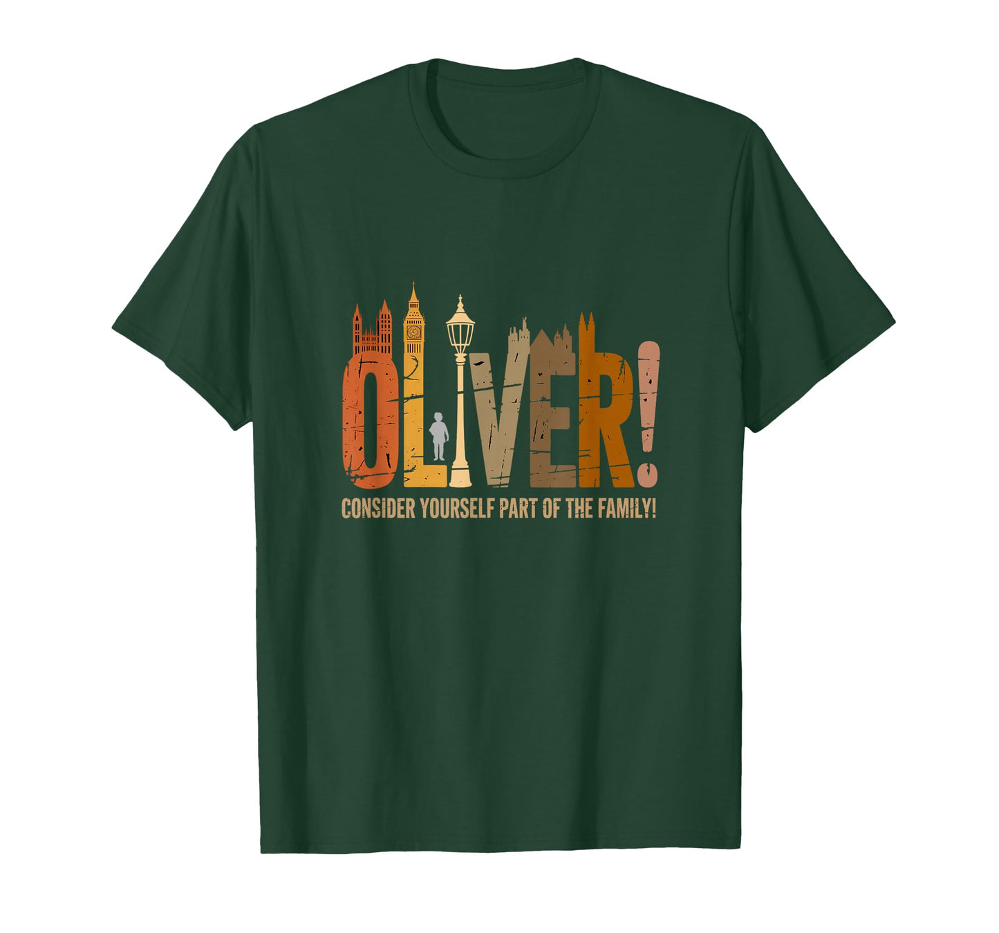 Oliver Consider Yourself Vintage Musical Theatre Broadway T-Shirt