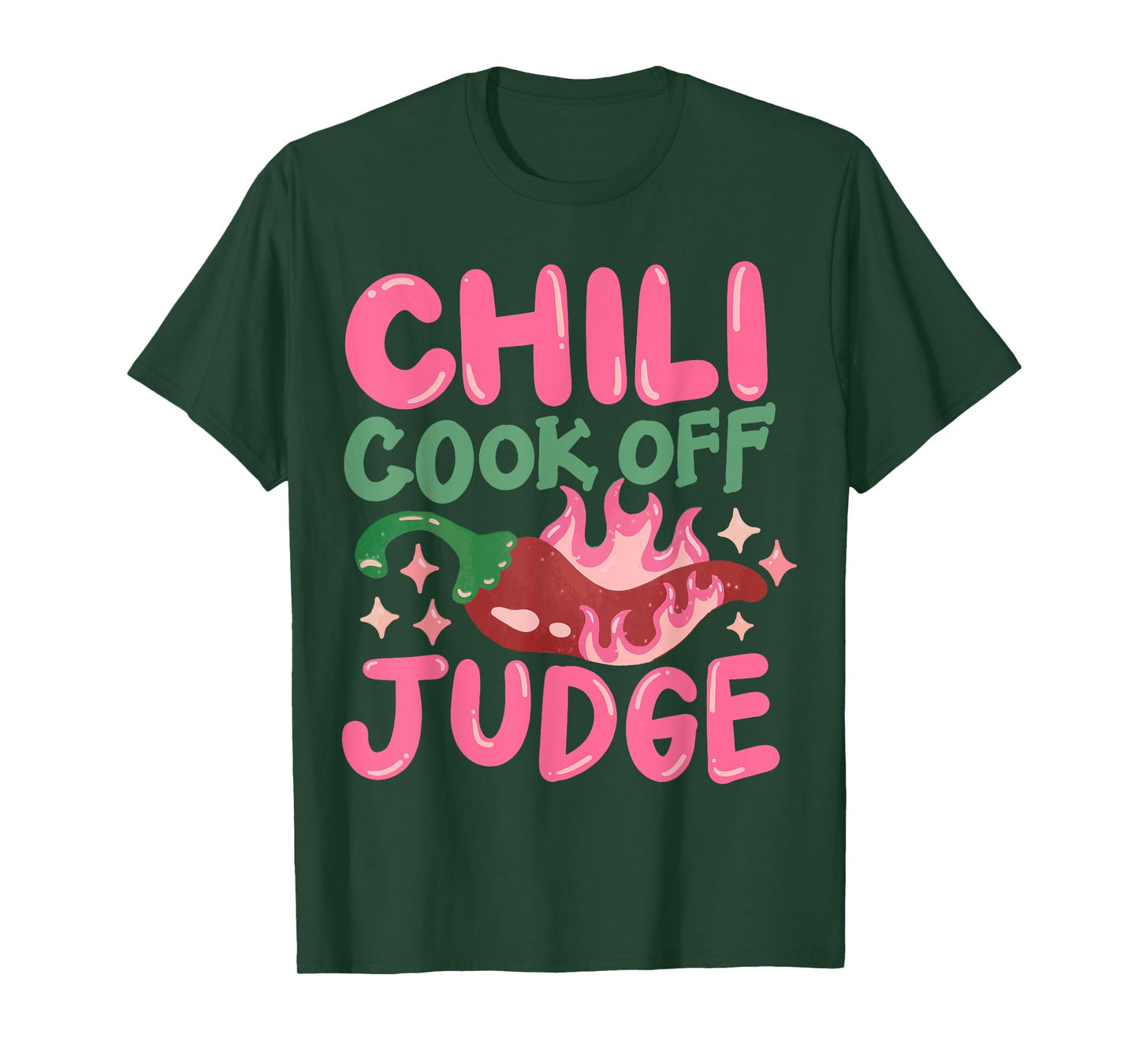 Chili Cook Off Judge Red Chili T-Shirt
