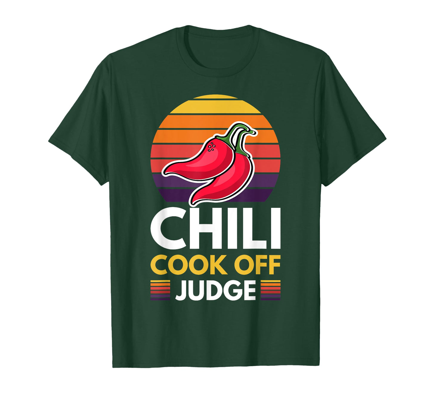 Chili Cook Off Judge Red Chili T-Shirt