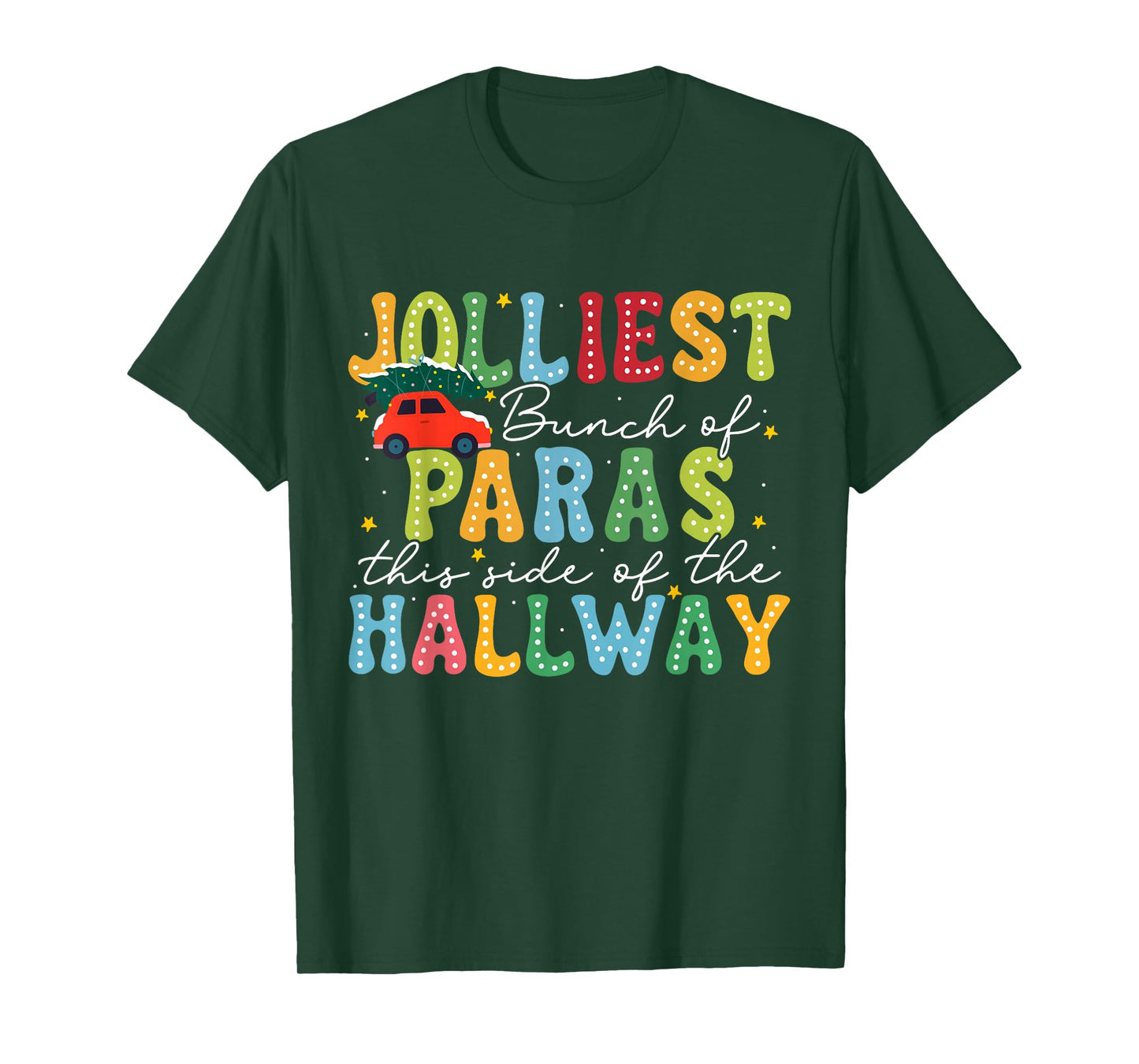 Jolliest Bunch of Paras This Side of The Hallway X-mas T-Shirt
