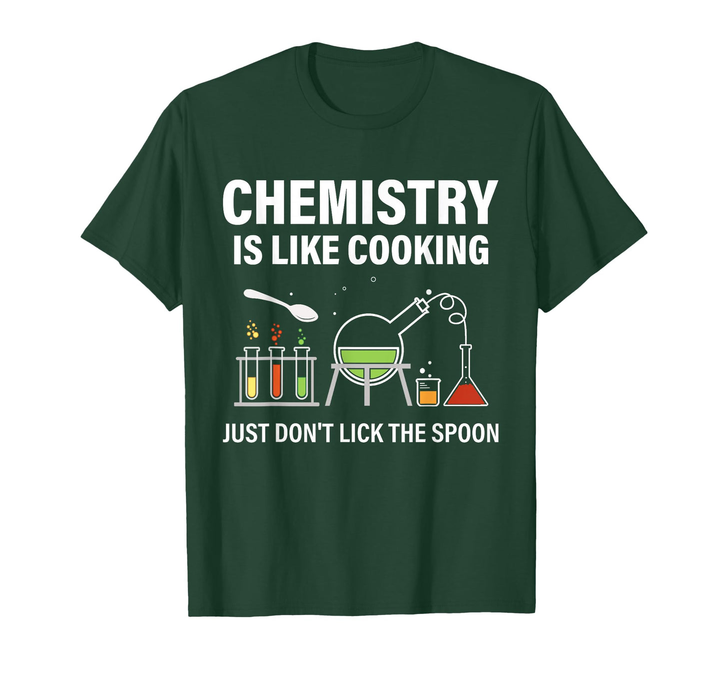 Chemistry Teacher Chemist Funny Chemistry Is Like Cooking T-Shirt