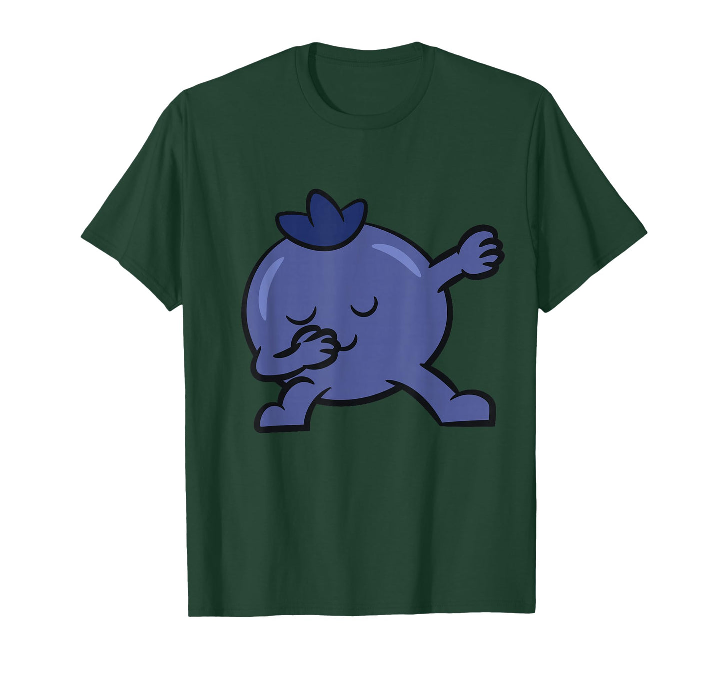 Dabbing Blueberry Cute Fruit Kawaii Blueberry Dabbing T-Shirt