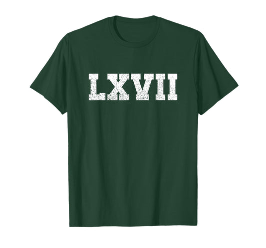 Cool Six Seven Number Gen Alpha Slang 6 7 Trending Meme Roma T-Shirt