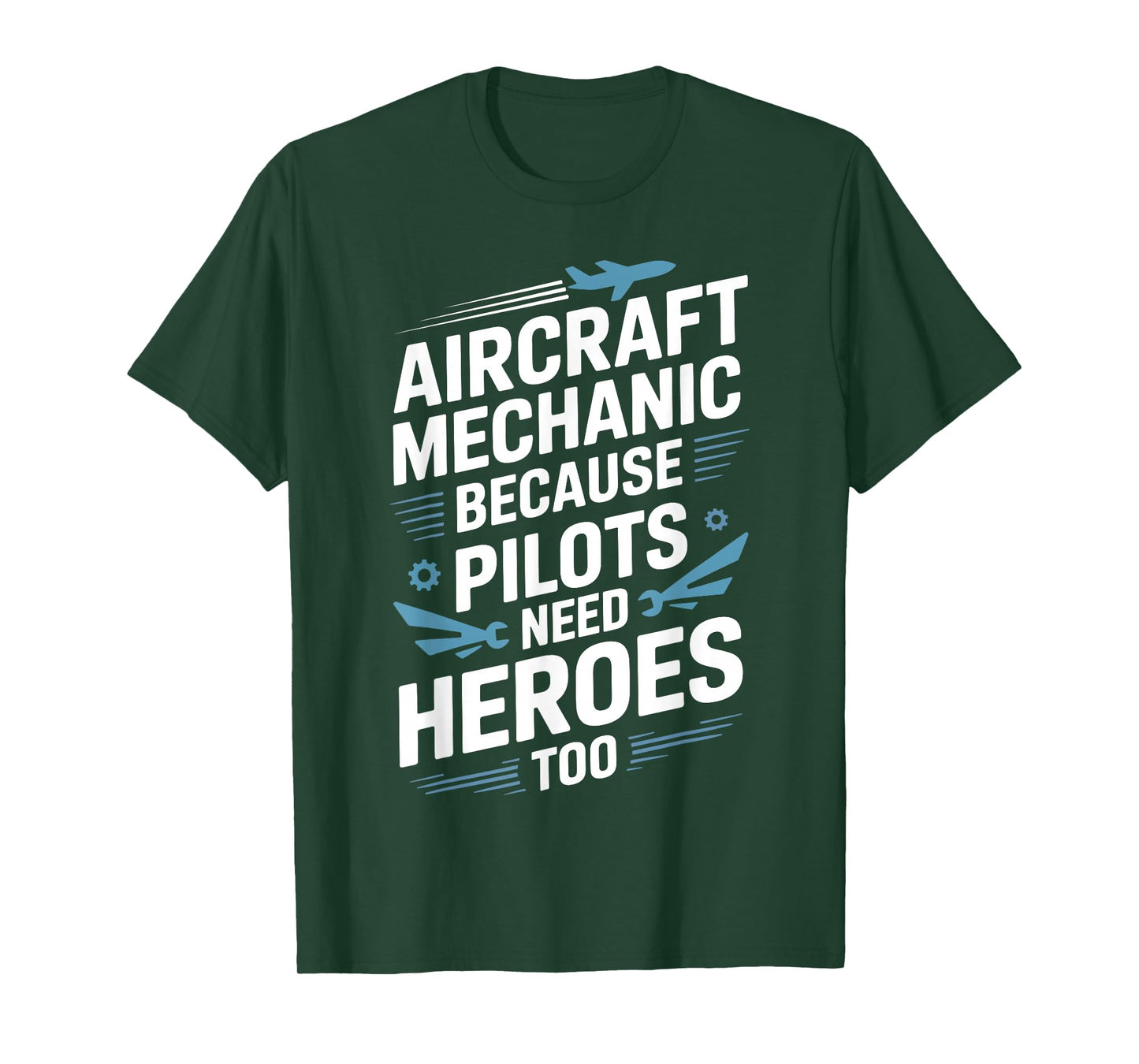 Aircraft Mechanic Art for Men Women Aircraft Maintenance T-Shirt