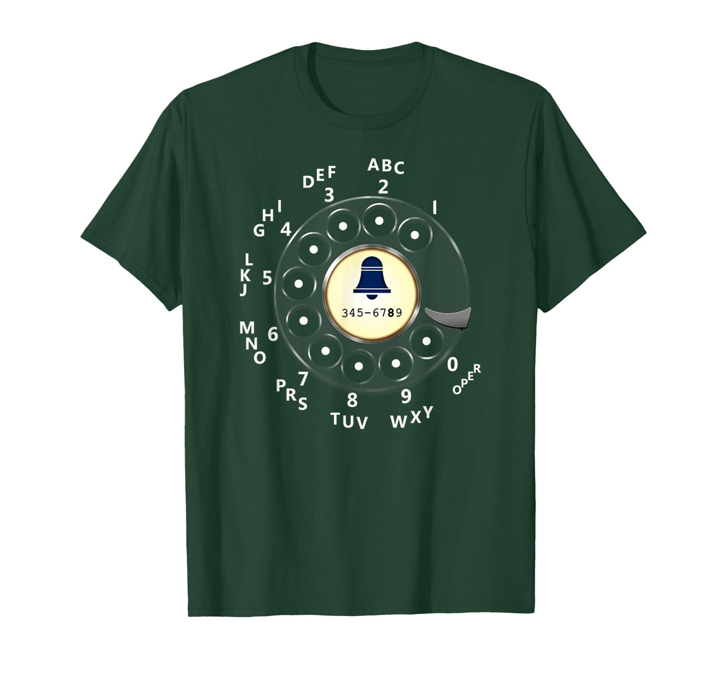 Retro Dial Plate Rotary Dial Phone Vintage Telephone T-Shirt