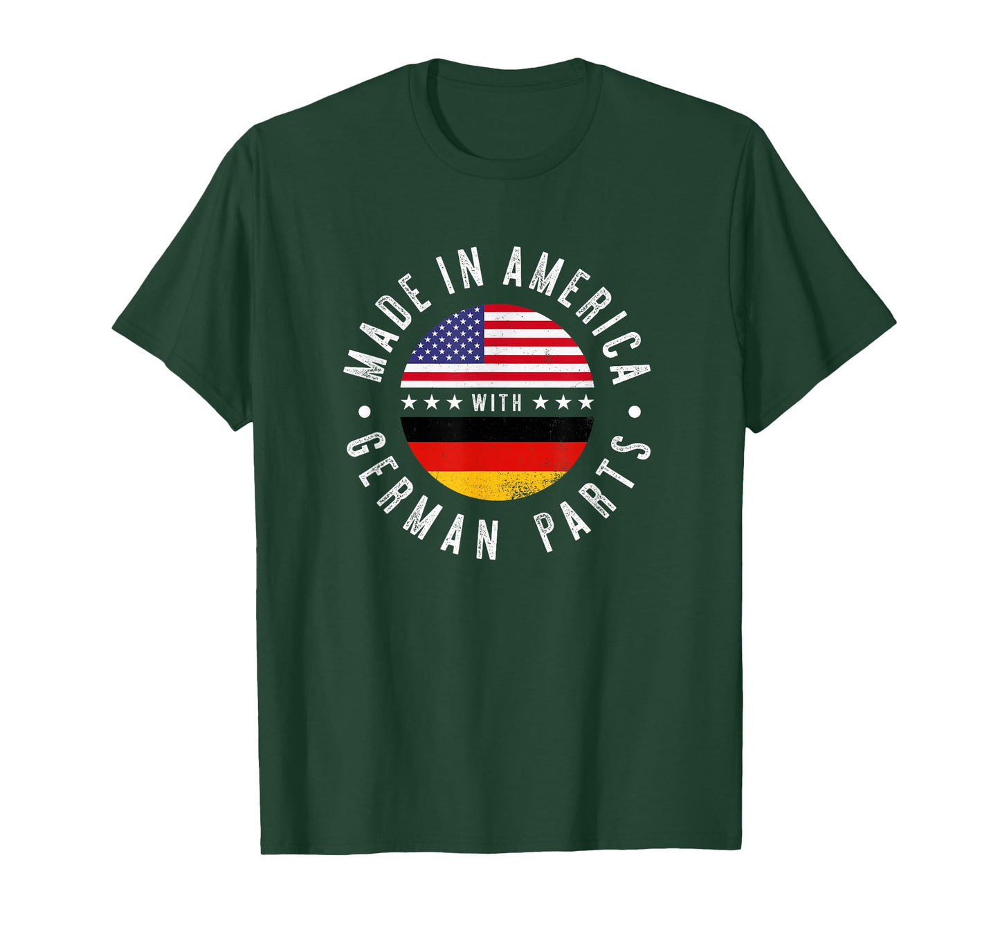 Made in America with German parts - Germany pride T-Shirt