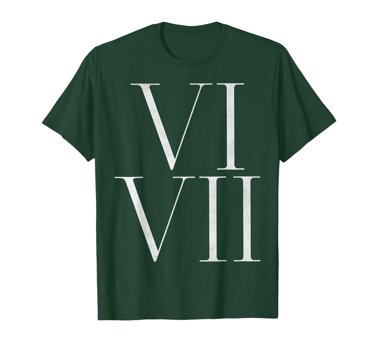 67 Meme Roman Numeral Six Seven Funny History Teacher 2025 T-Shirt