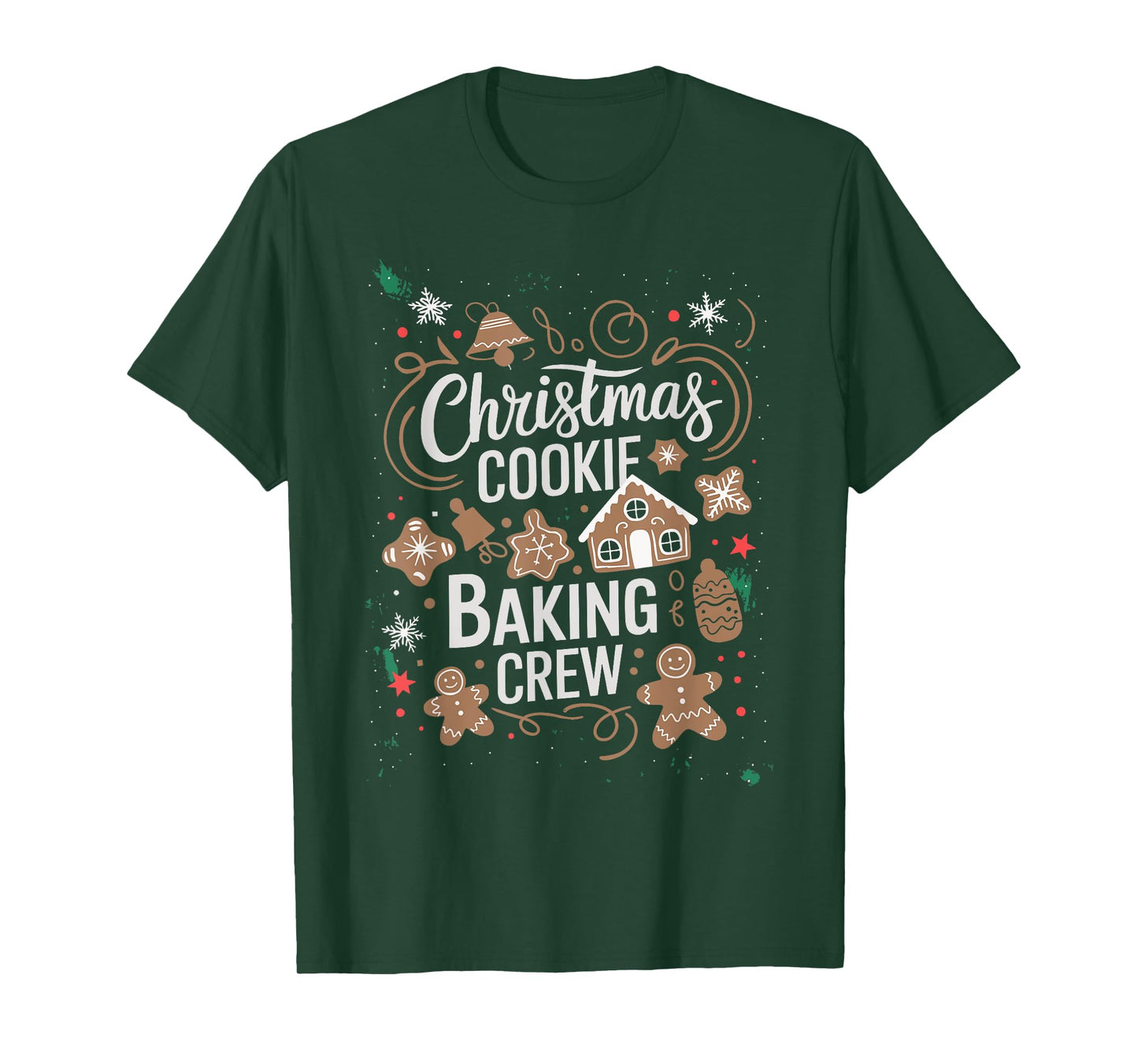 Christmas Cookie Baking Crew Family Christmas X-Mas T-Shirt